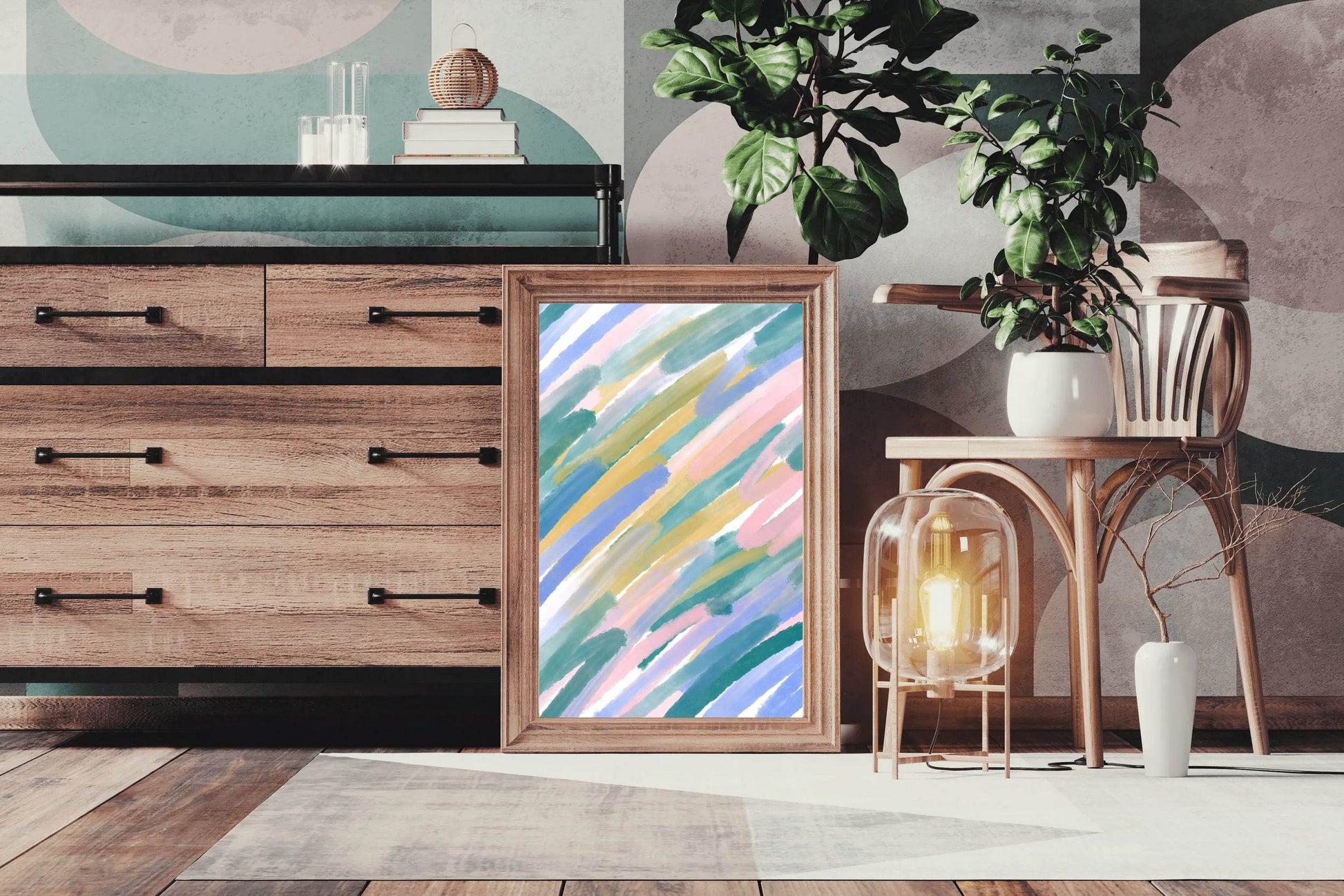 Mixed Color Painting Wall Art - beink online art store
