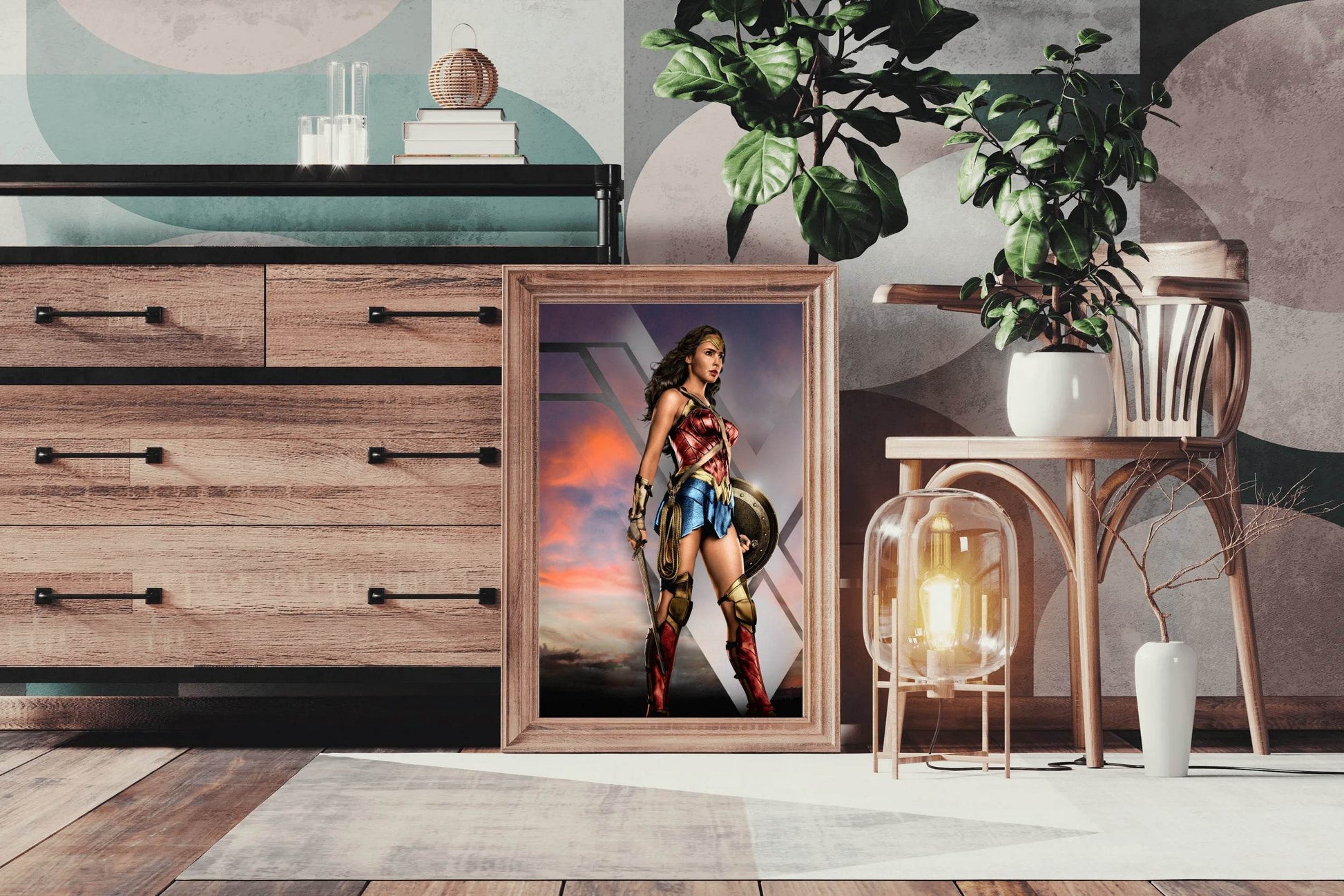 Wonder Women Justice League Wall Art - beink online art store