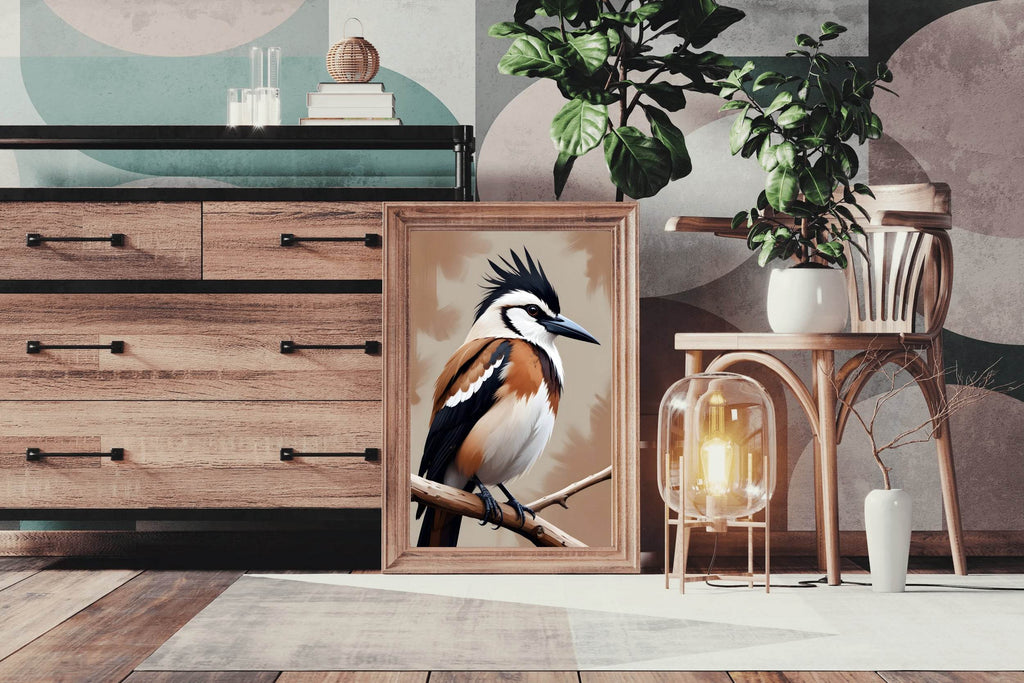Watercolor Painting of Jay Bird Wall Art - beink online art store