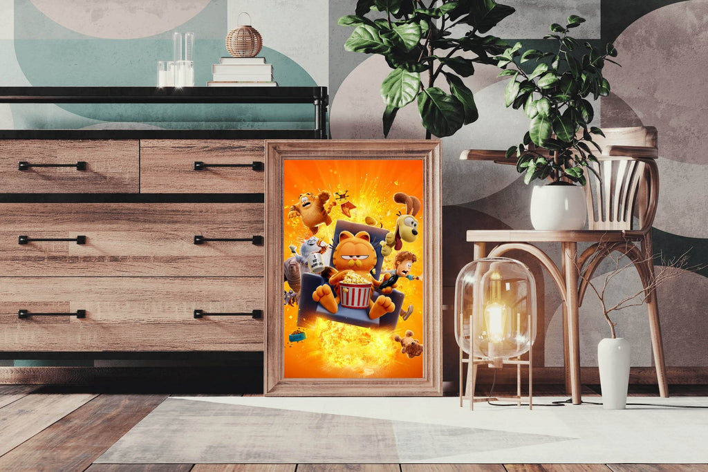 Garfield Movie Adventure Wall Art - beink online art store