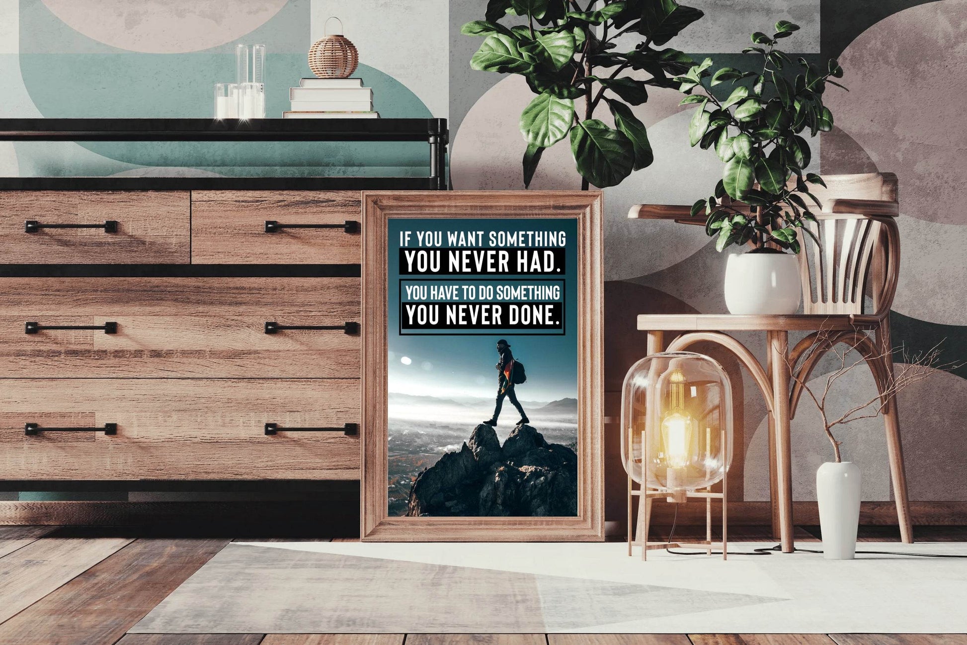 Do Something Quote Motivational Wall Art - beink online art store