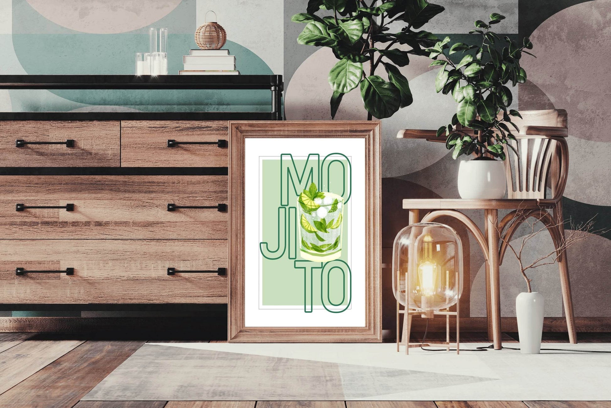 Sparkling Mojito Wall Art - beink online art store