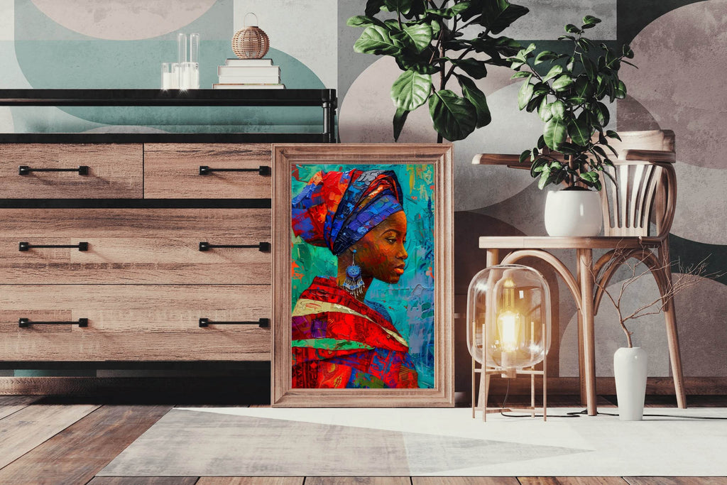 Noble Woman Wall Art - beink online art store