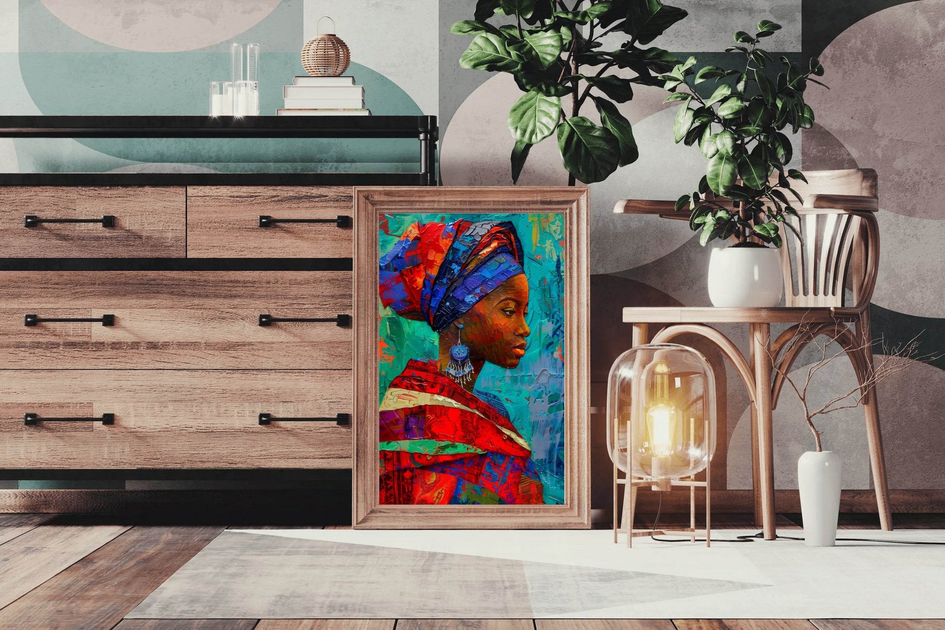 Noble Woman Wall Art - beink online art store