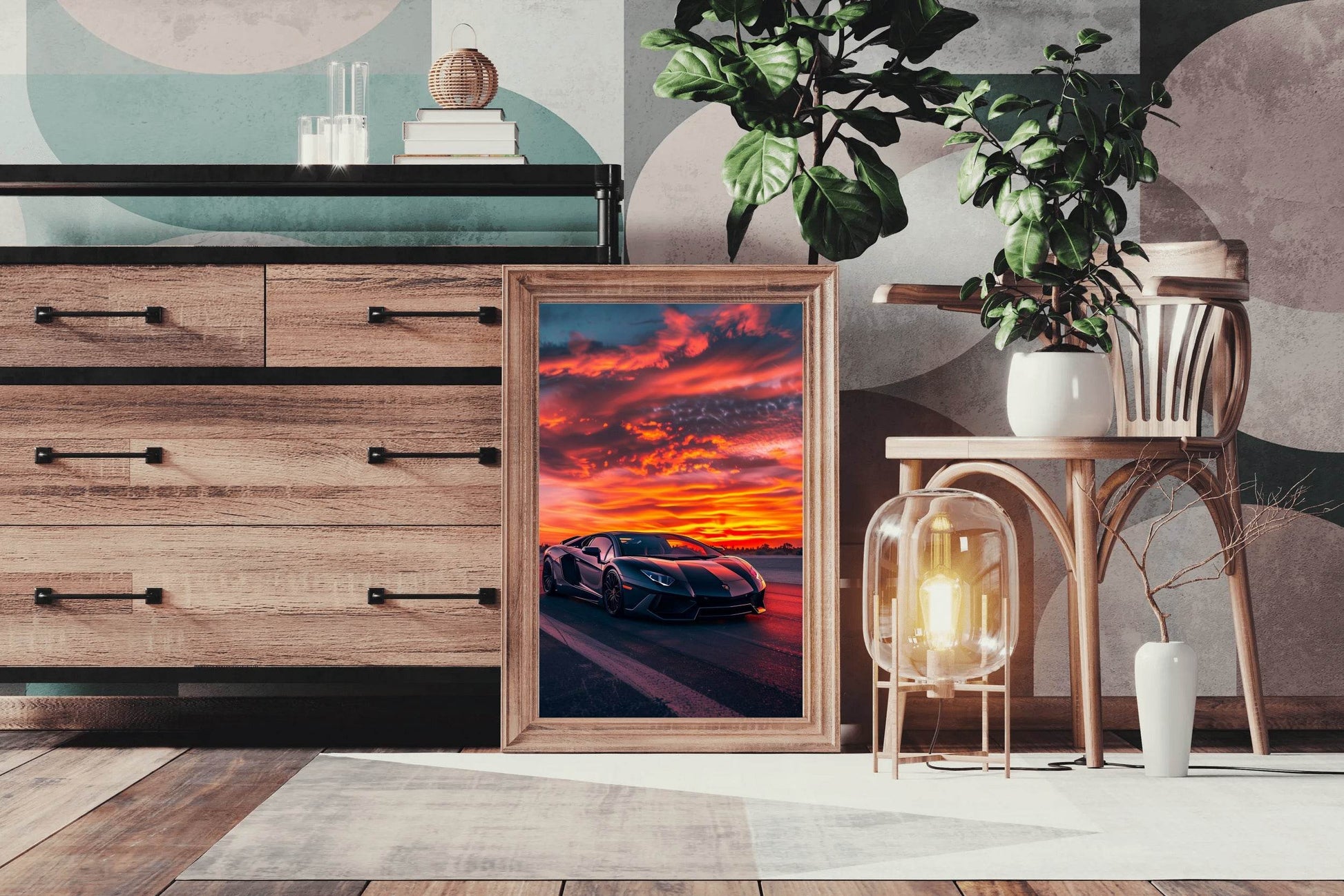 Lamborghini Huracon Wall Art - beink online art store