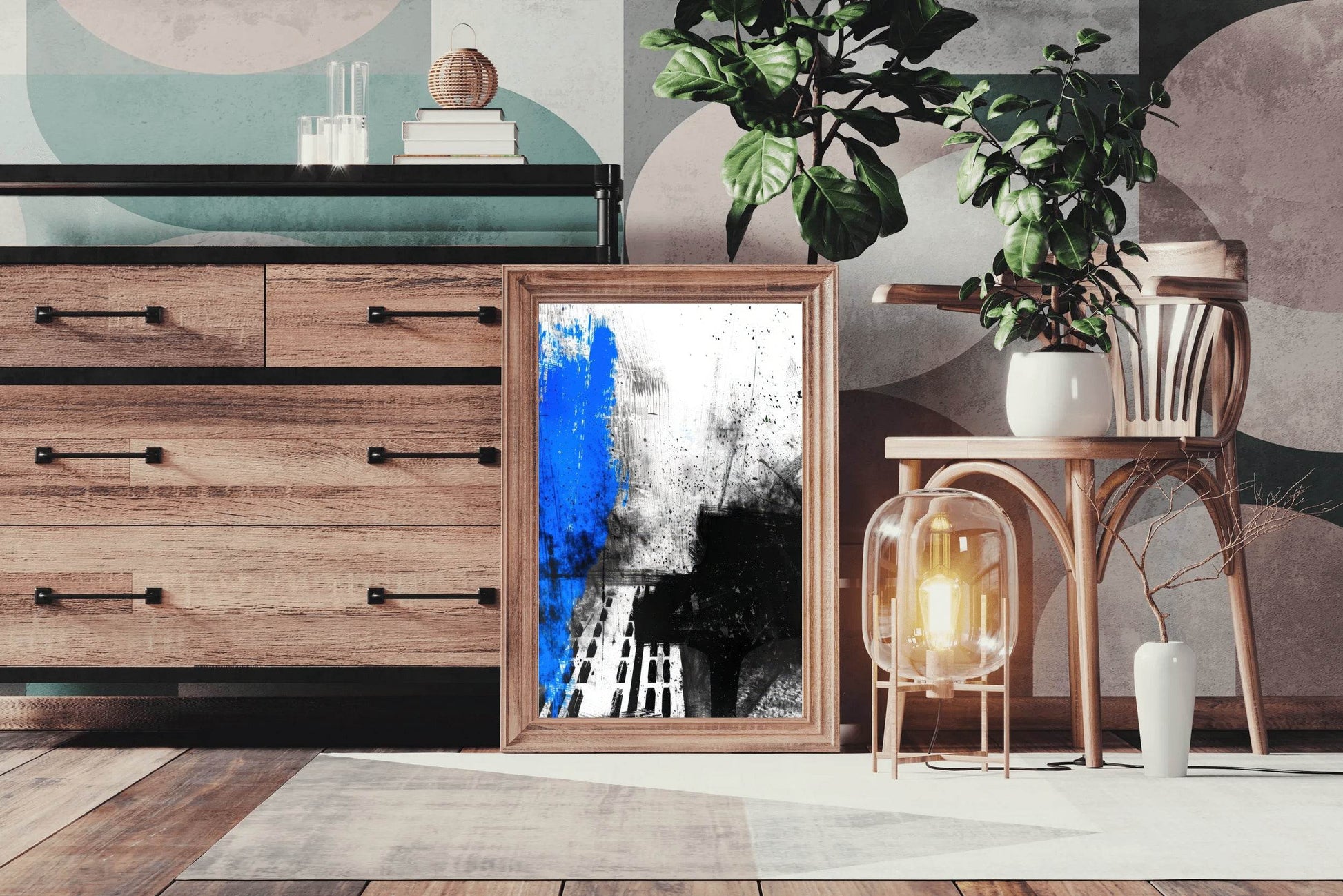 Mixed Magma Oil Painting Wall Art - beink online art store