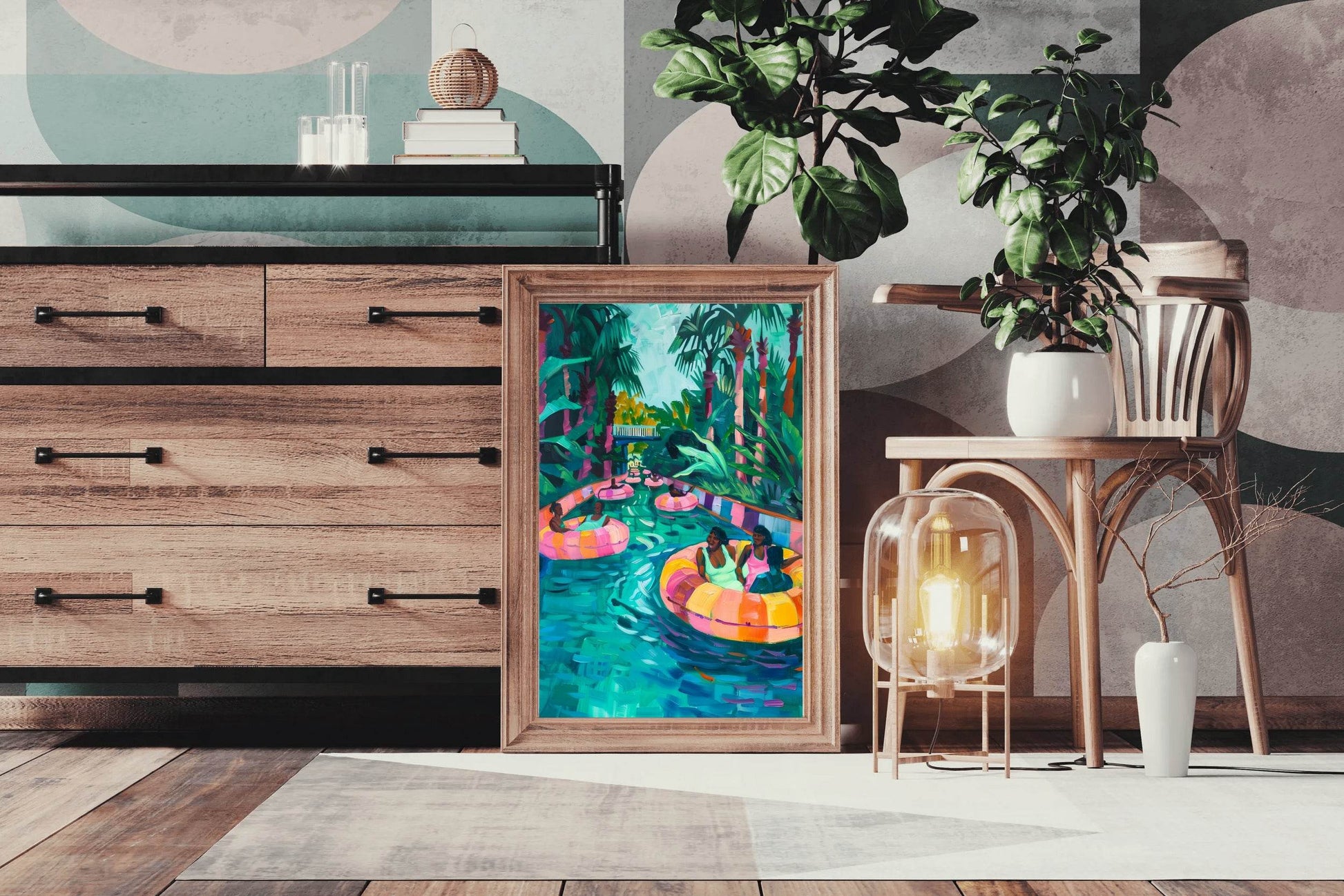Lazy River Day Wall Art - beink online art store
