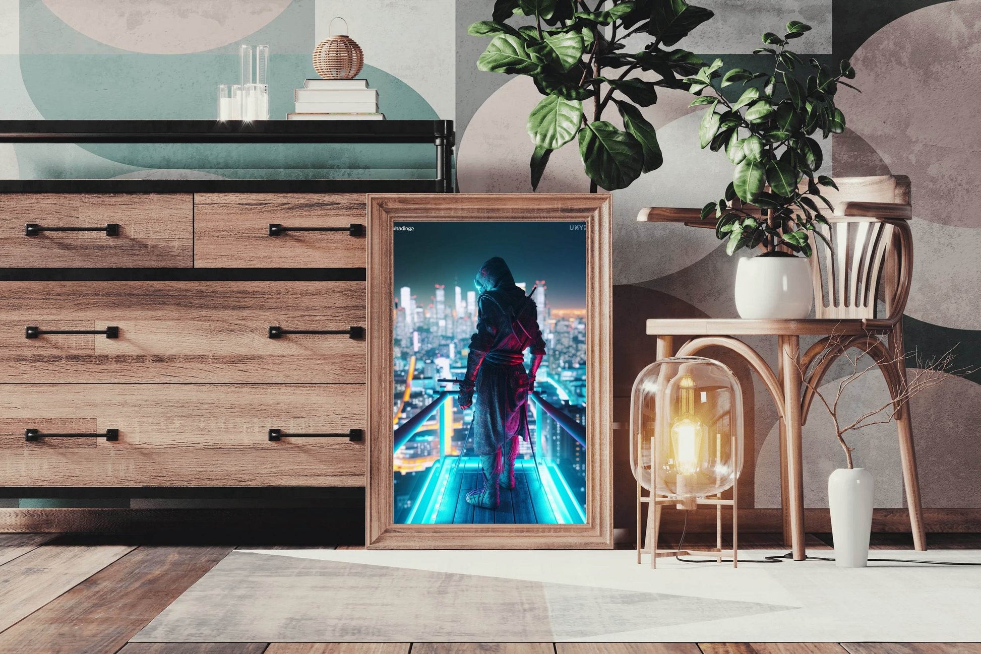Guardian Ninja Anonymous Wall Art - beink online art store
