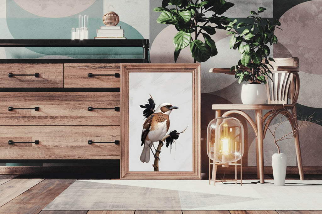 Painting of Kookaburra Bird Wall Art - beink online art store