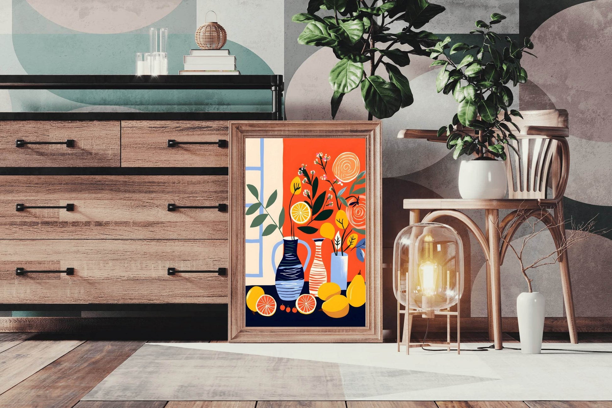 Tropical Fruits Wall Art - beink online art store