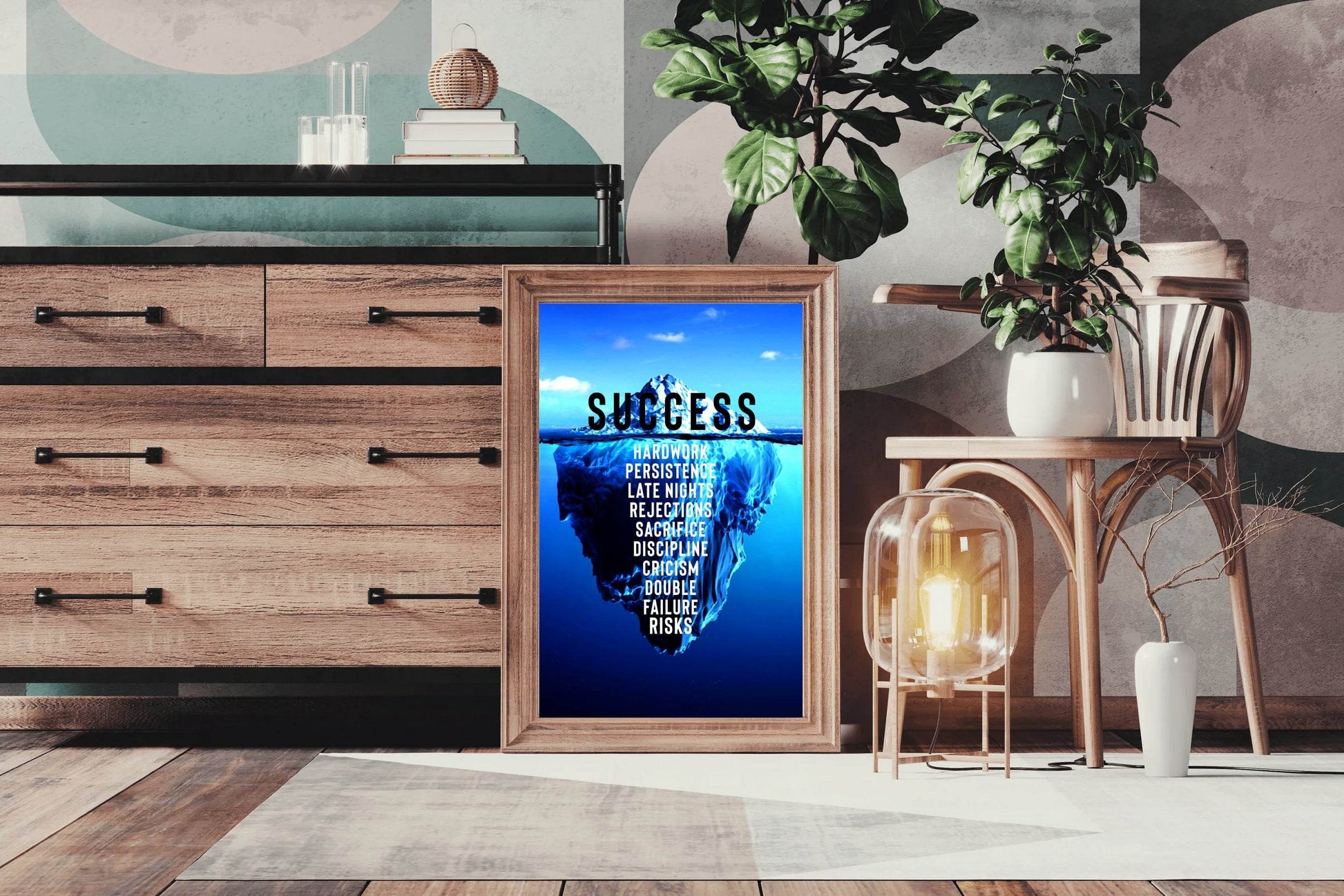 A Path to Success Motivational Wall Art - beink online art store