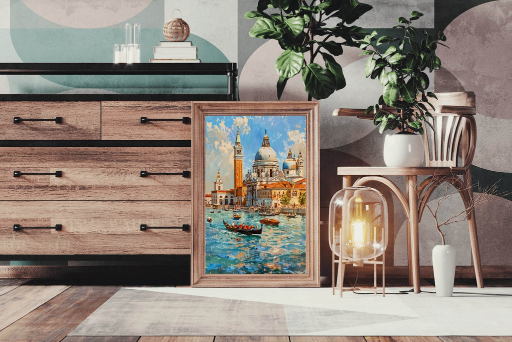 Beautiful View of Santa Maria Della Salute Wall Art - beink online art store