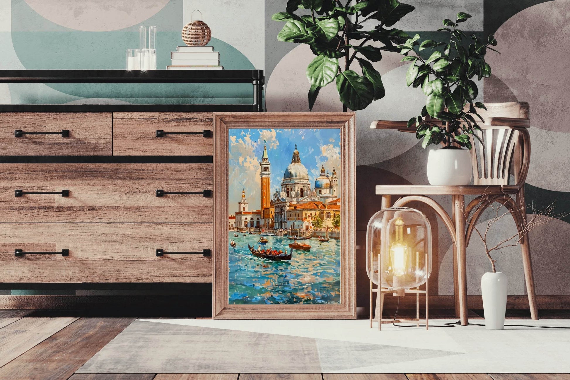 Beautiful View of Santa Maria Della Salute Wall Art - beink online art store