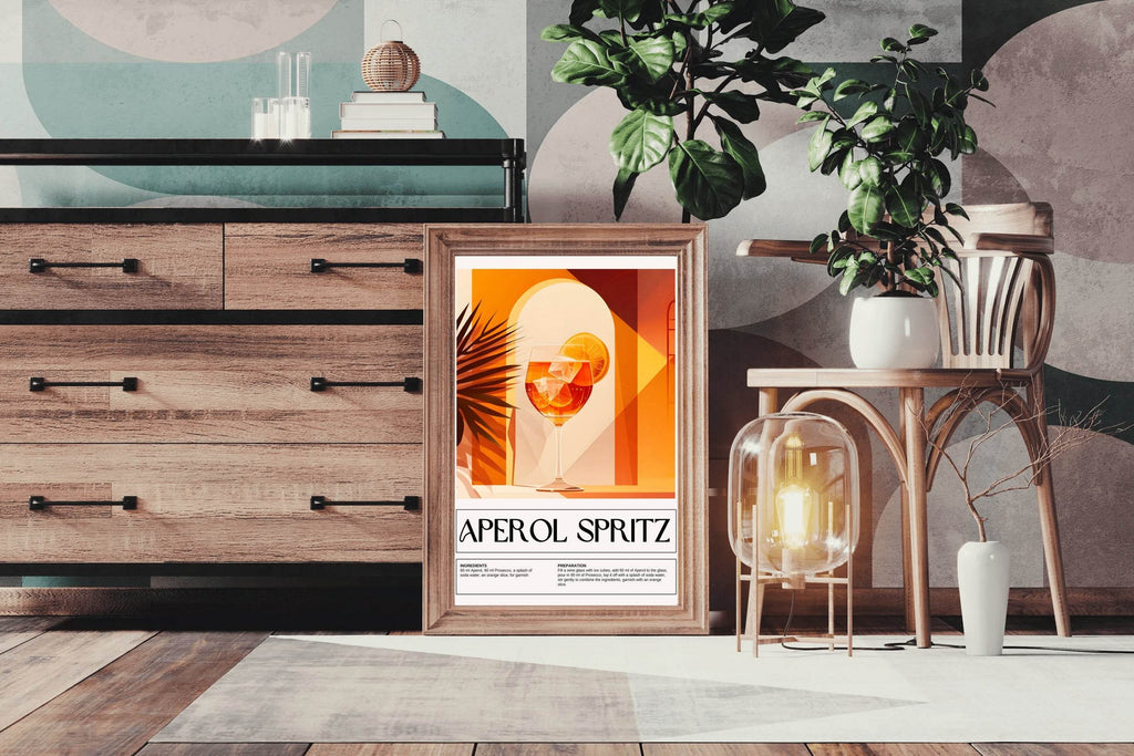 Cool Summer Cocktail Wall Art - beink online art store
