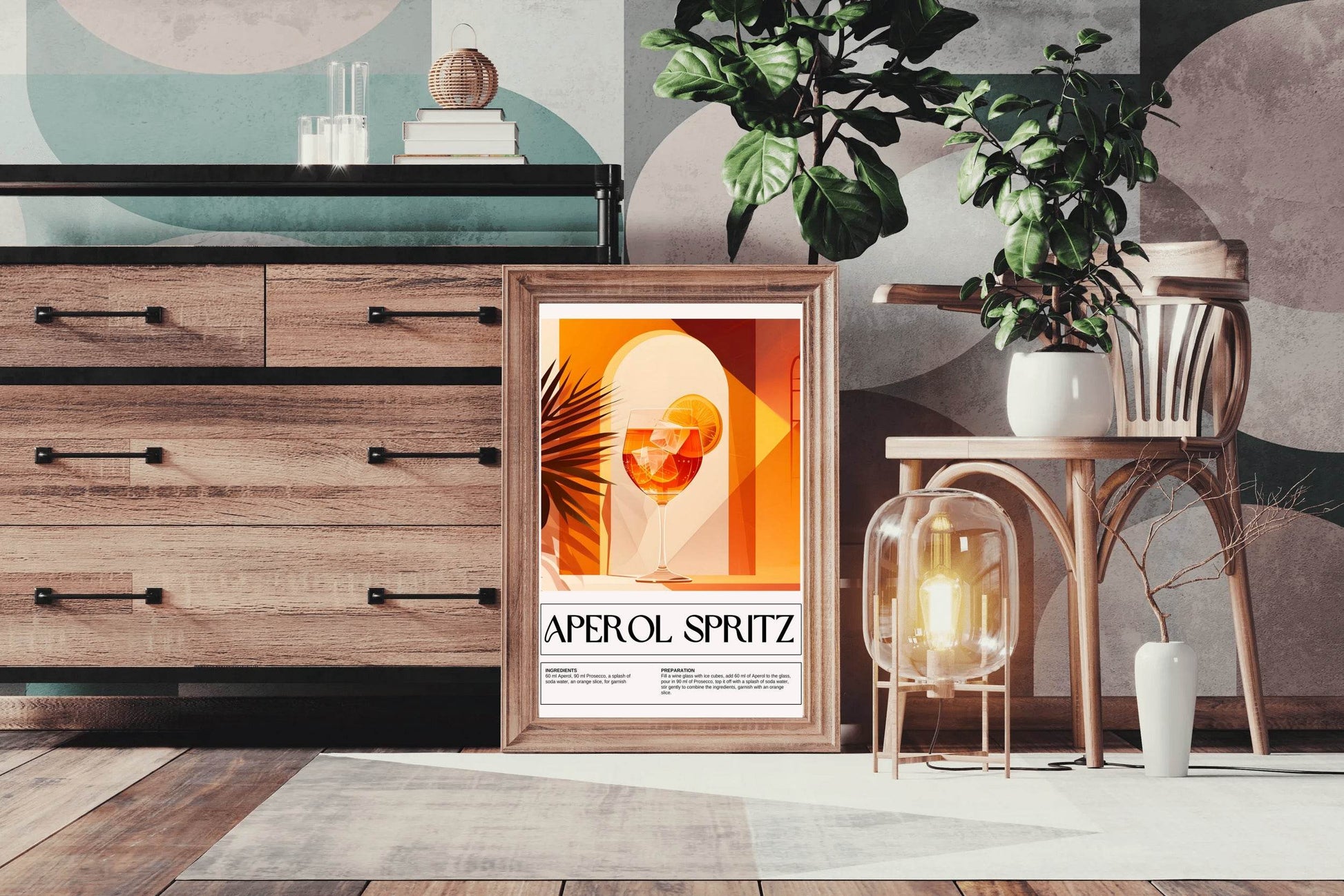Cool Summer Cocktail Wall Art - beink online art store