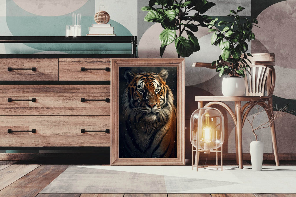 Siberian Tiger Animal Wall Art - beink online art store