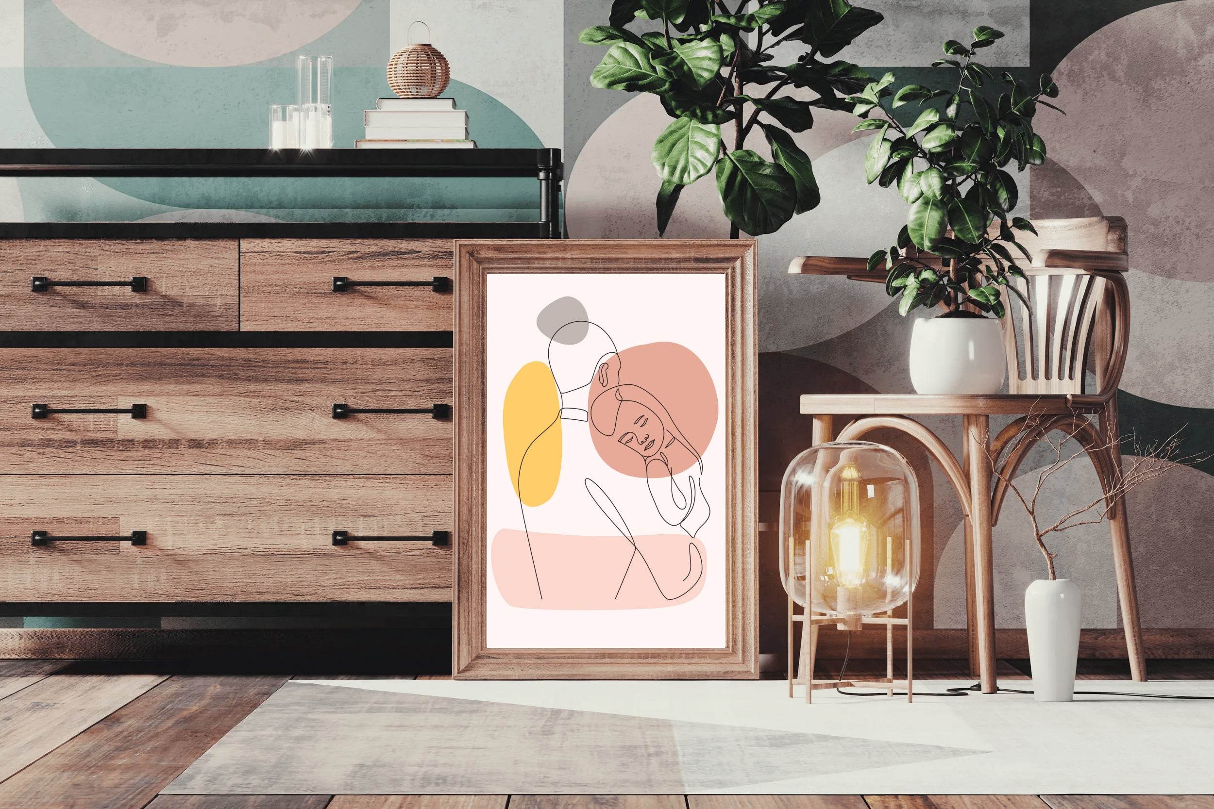In Each Other's Arms Wall Art - beink online art store