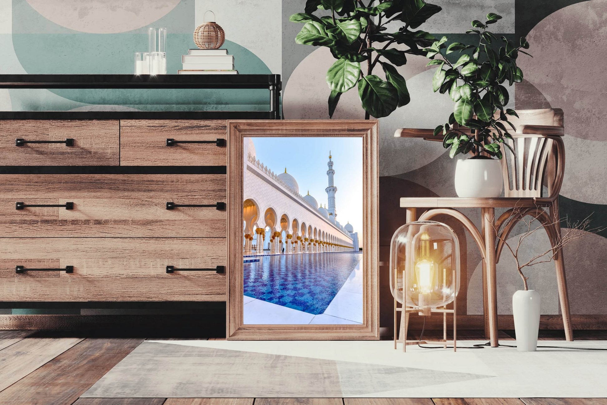 Tranquility of the Mosque Wall Art - beink online art store
