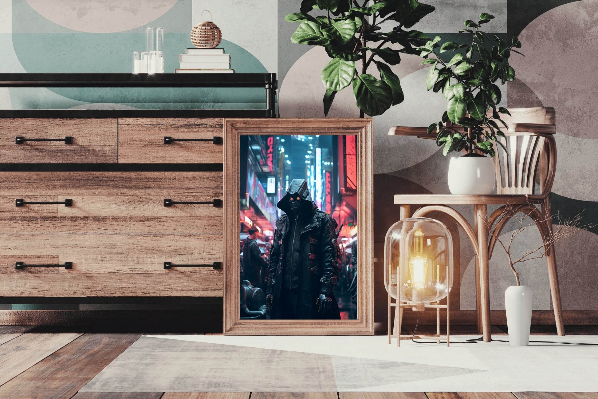 Killer Black Cyberpunk - beink online art store