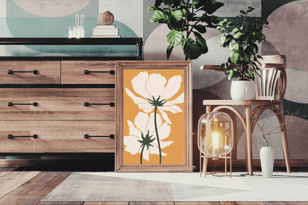Beautiful Poppy Flowers Wall Art - beink online art store