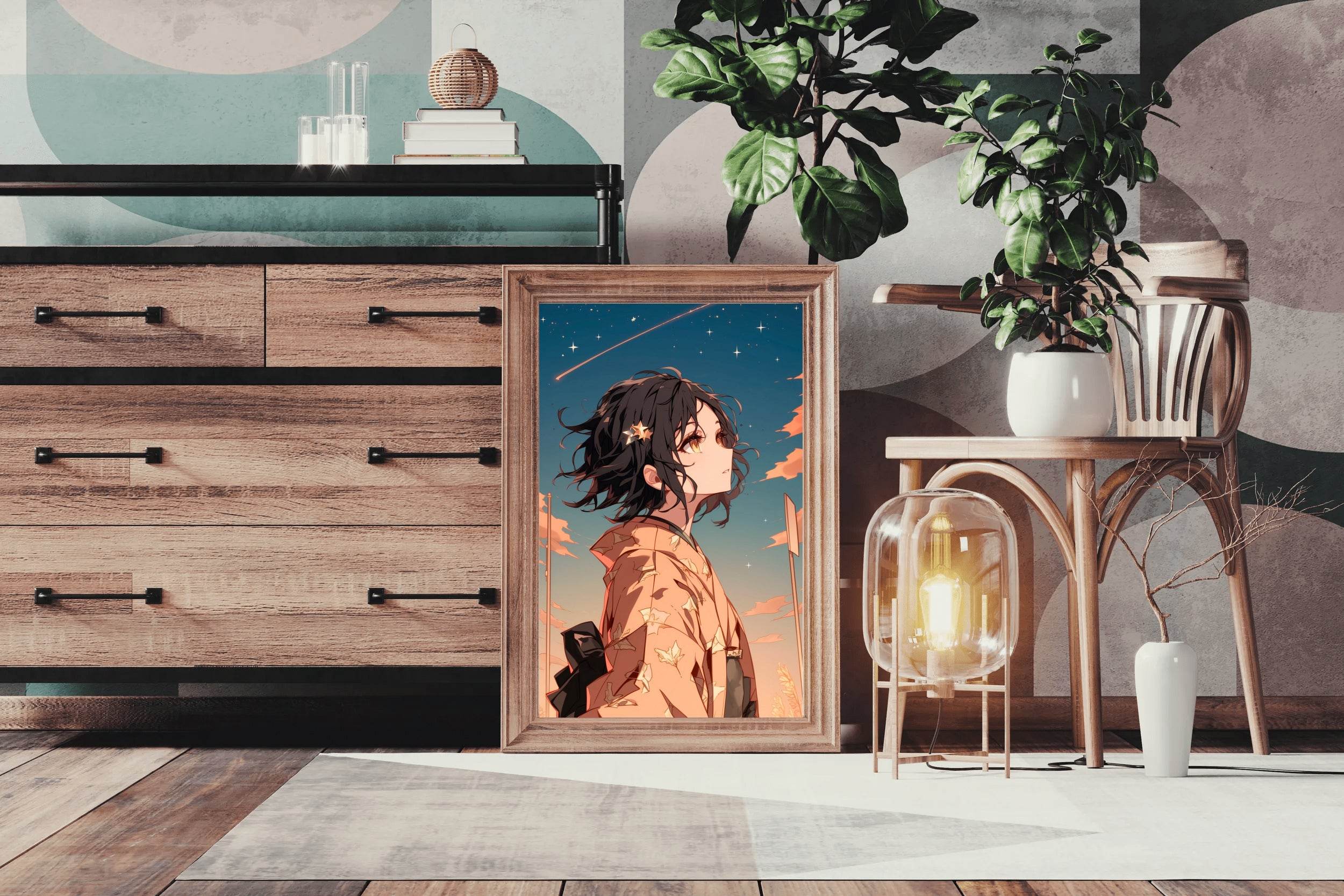 Sakura Enchantresses Anime Wall Art - beink online art store