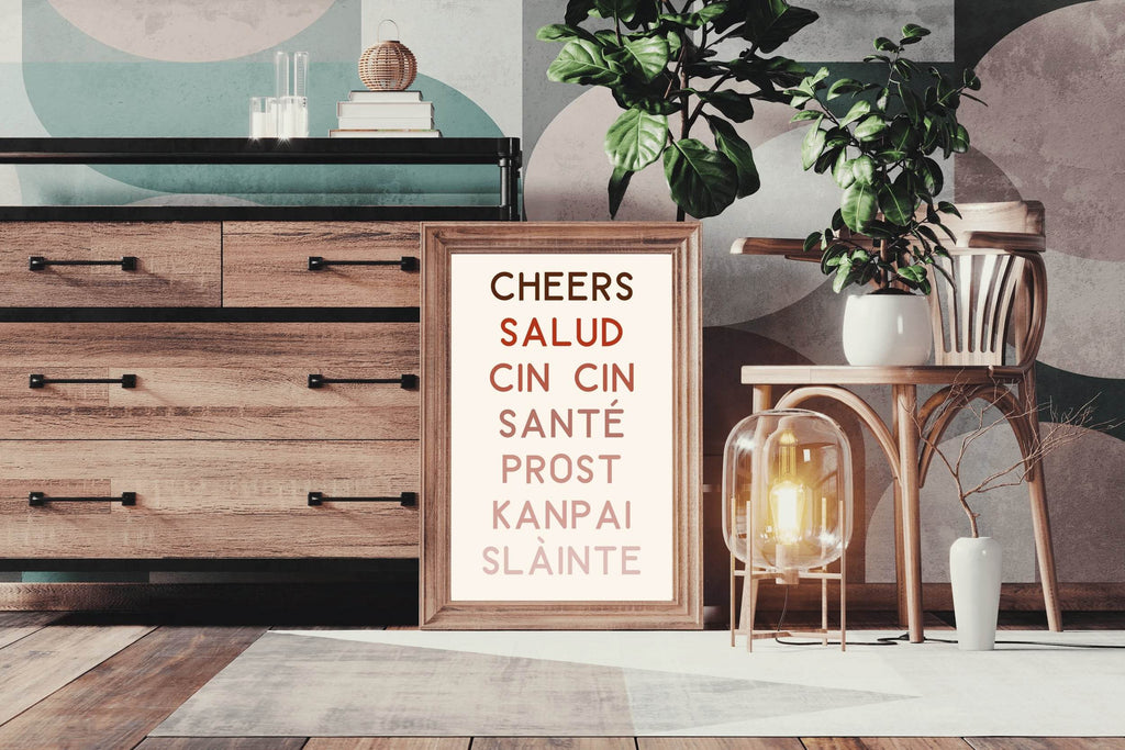 Cheers Wall Art - beink online art store