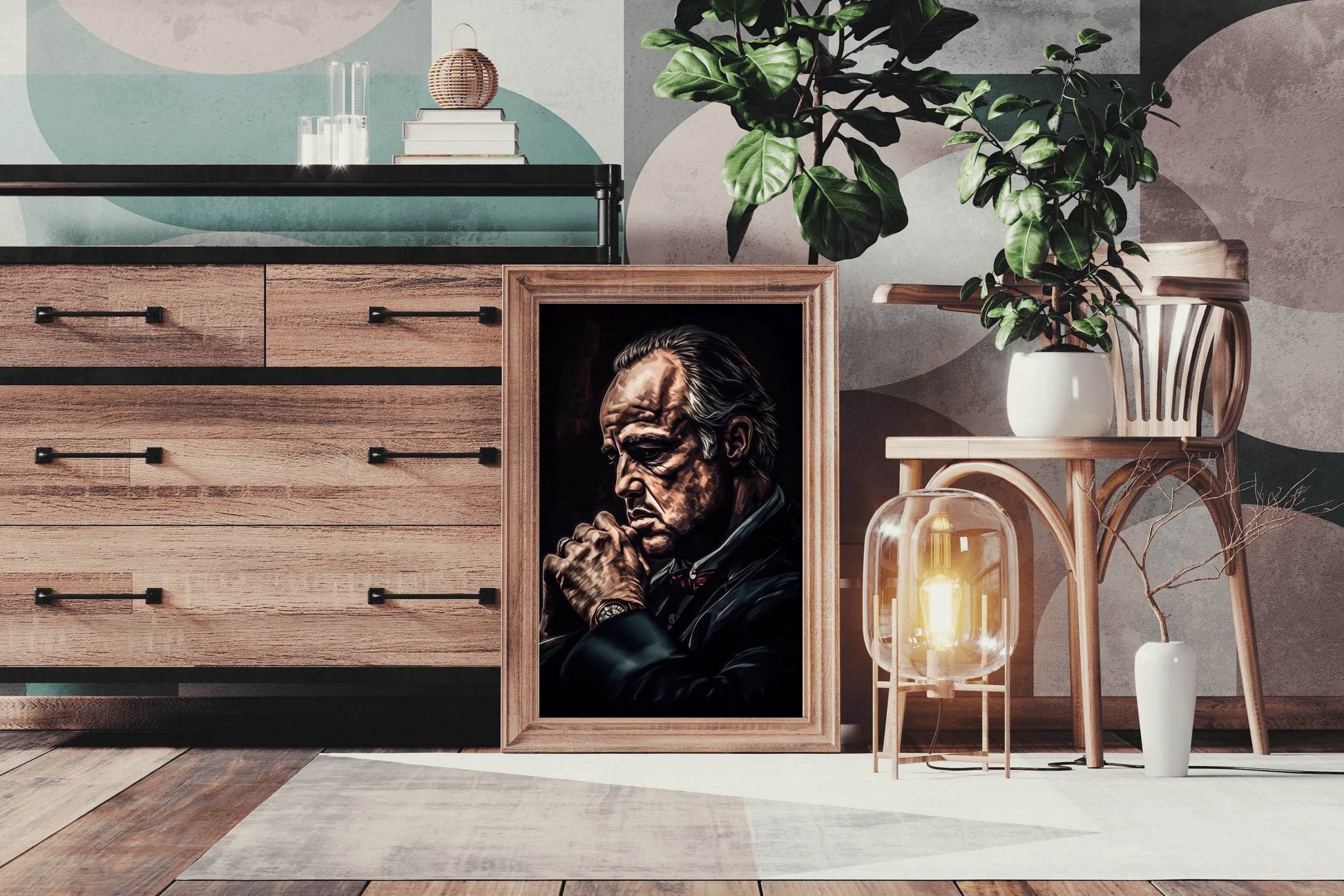 The Godfather - Don Vito Corleone Wall Art - beink online art store