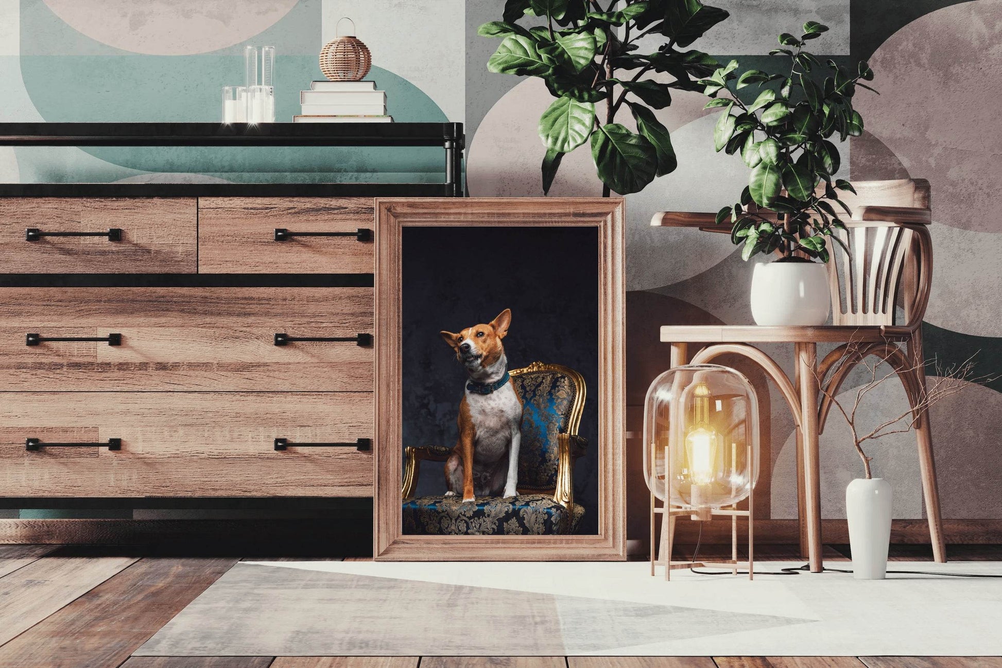 Basenji Dog Wall Art - beink online art store