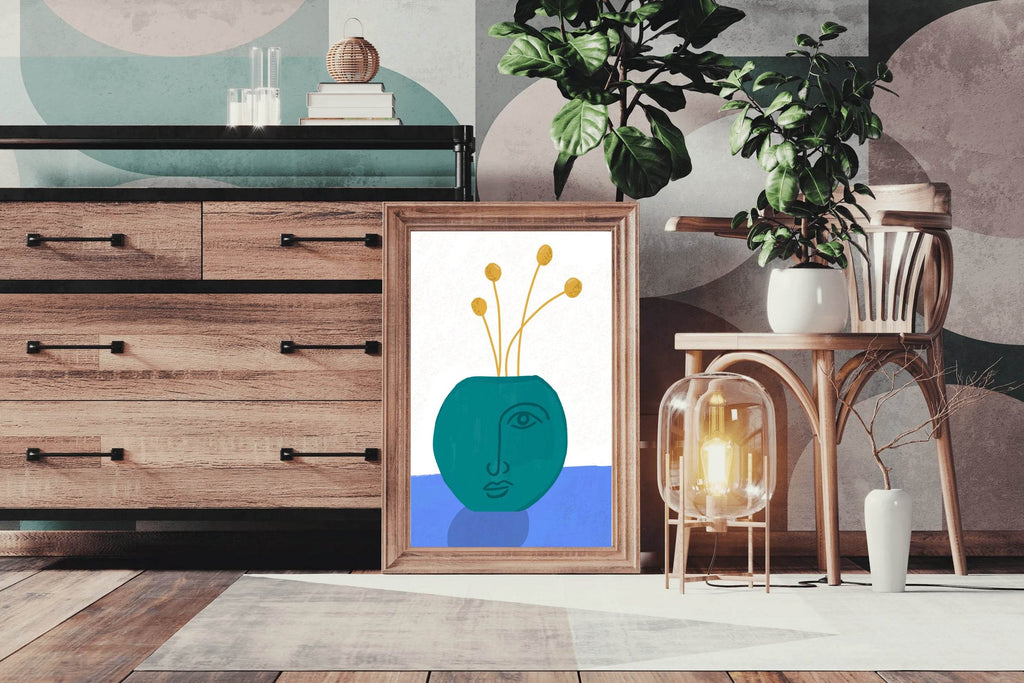 Matisse Style Vase Poster Wall Art - beink online art store