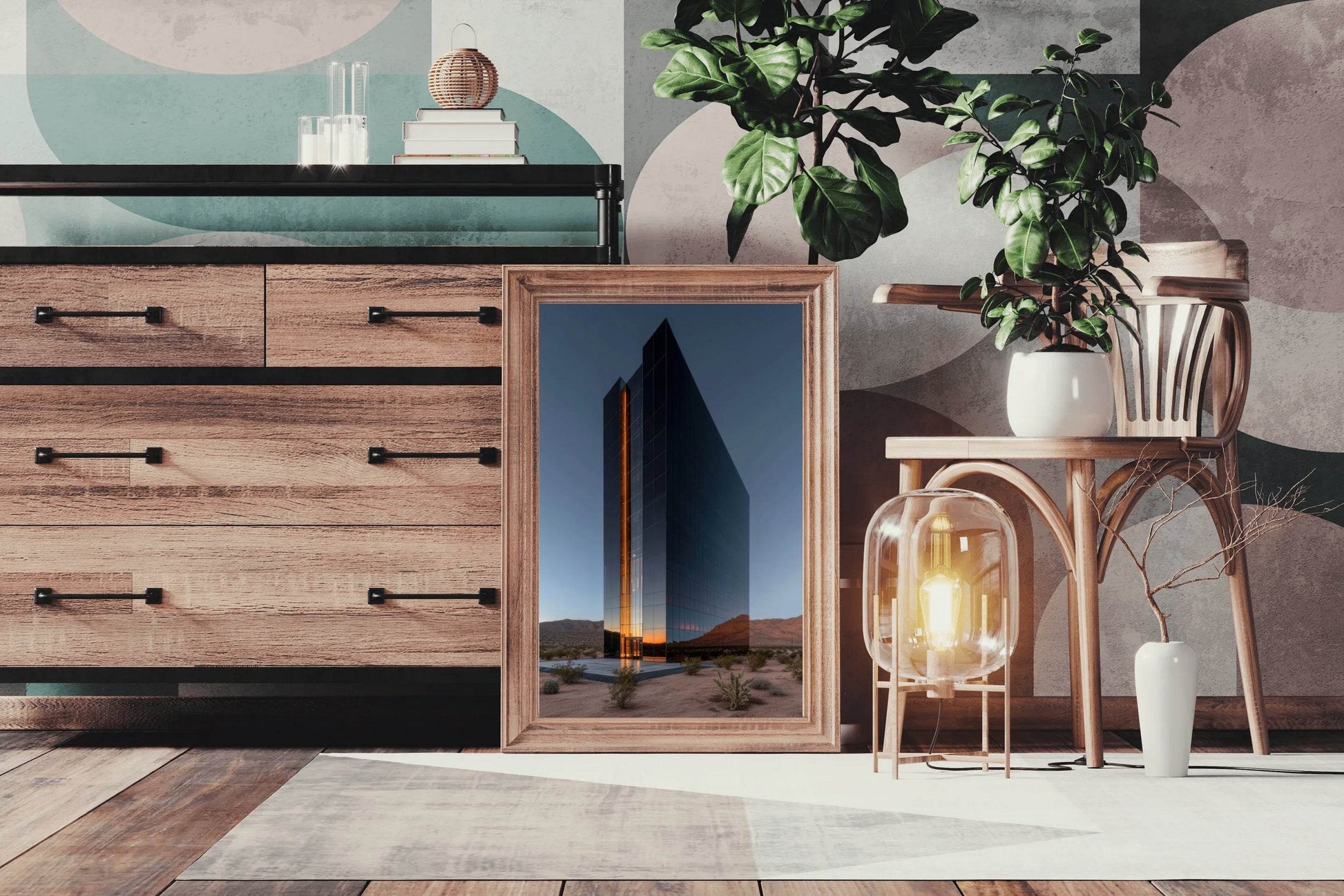 Invisible Building Wall Art - beink online art store