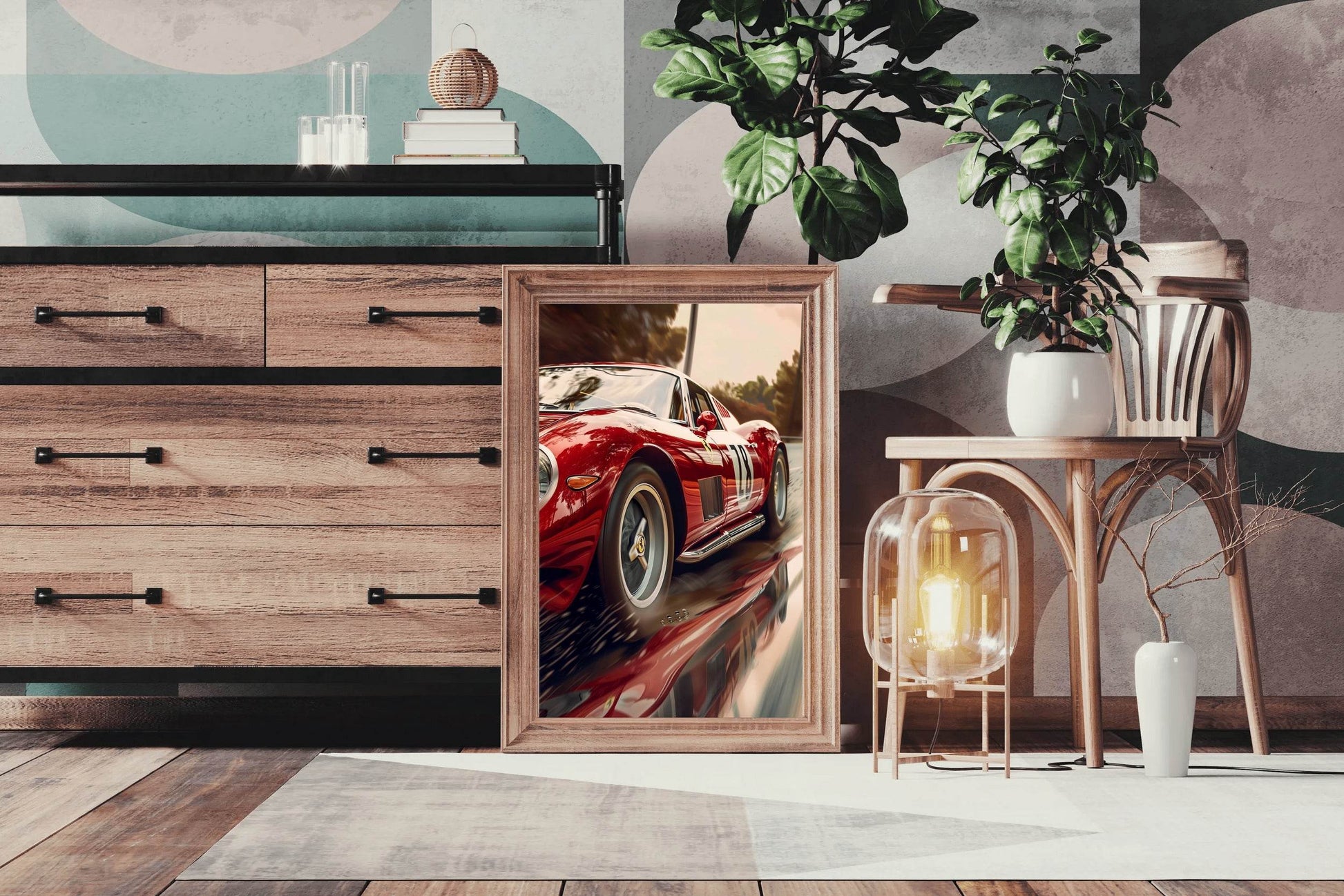 Porsche GTR Classic Sports Wall Art - beink online art store