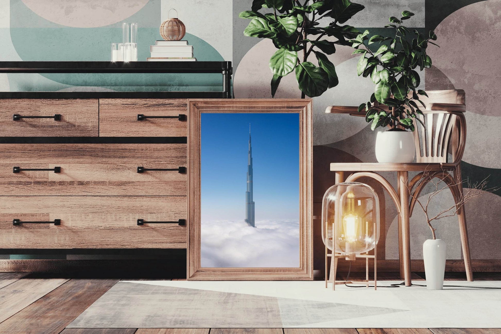 A Mansion in the Clouds Wall Art - beink online art store