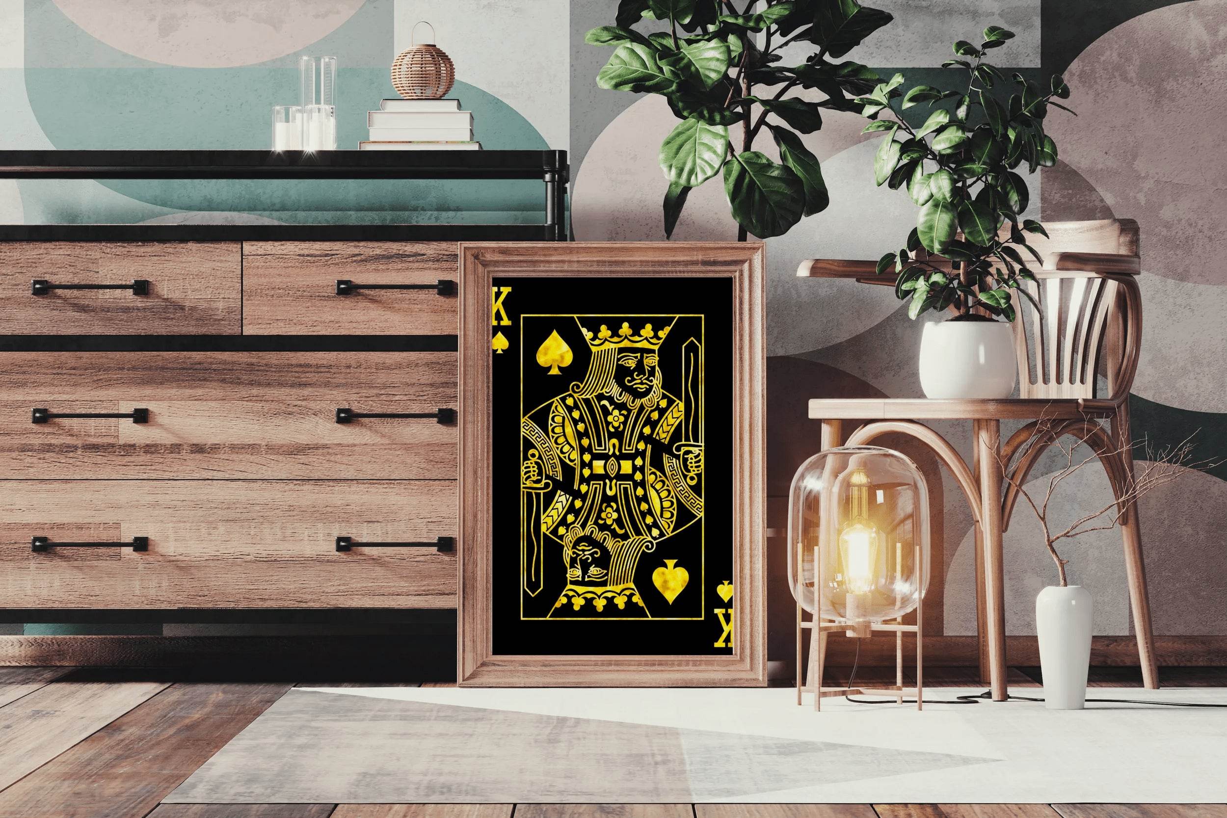 King of Spade Wall Art - beink online art store