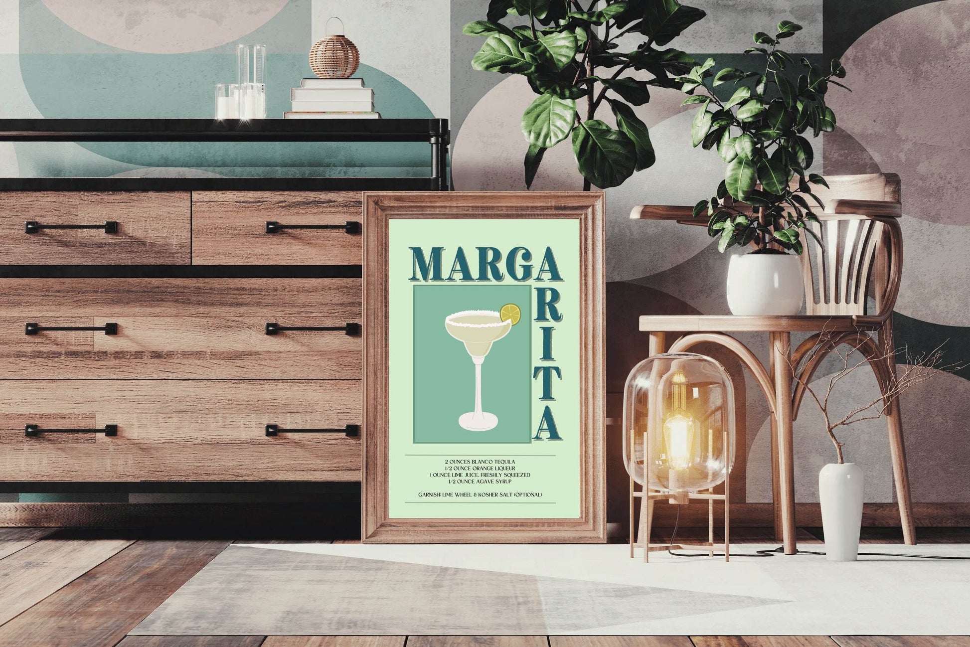 Fizzy Margarita Wall Art - beink online art store