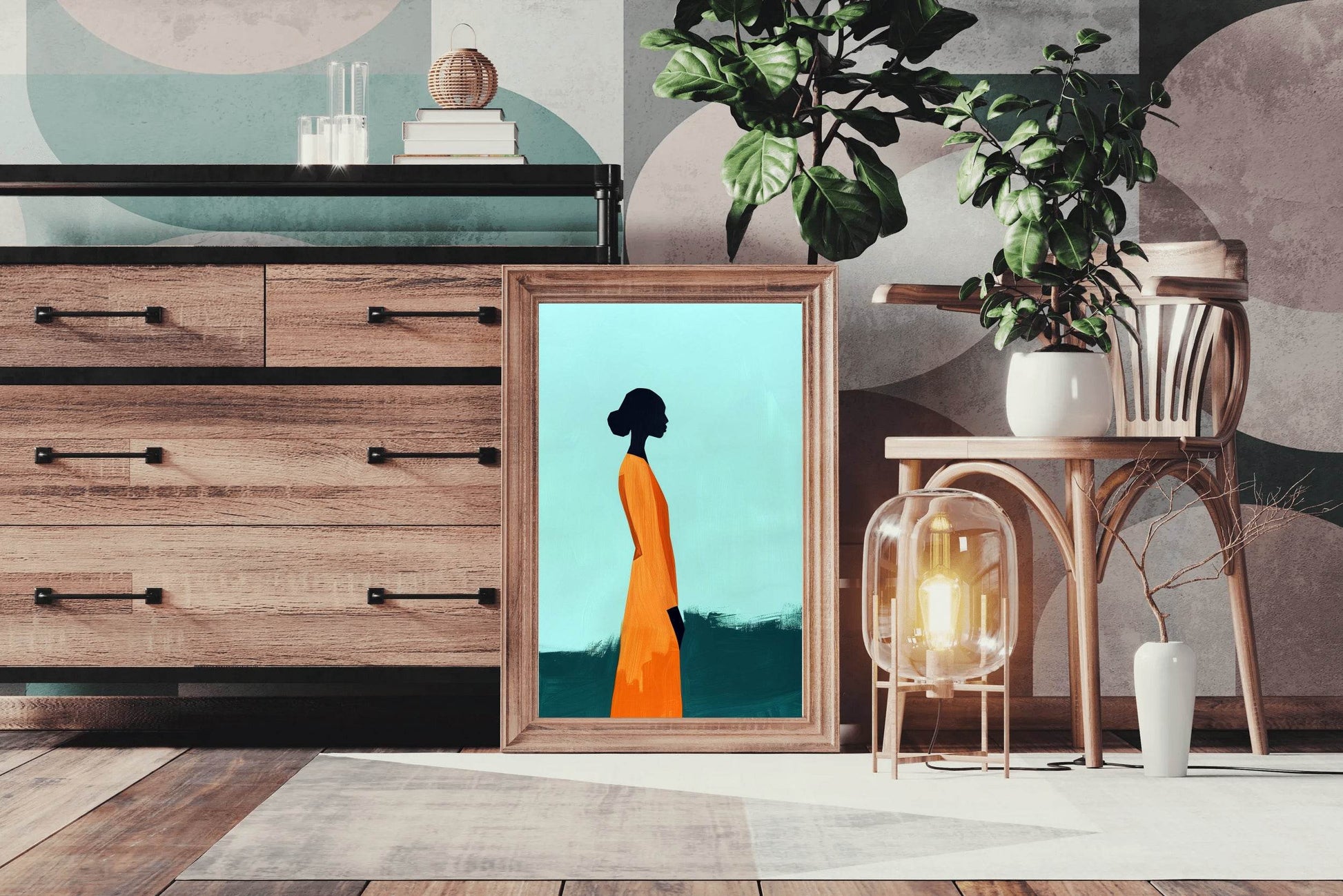 Sister Chilling Wall Art - beink online art store