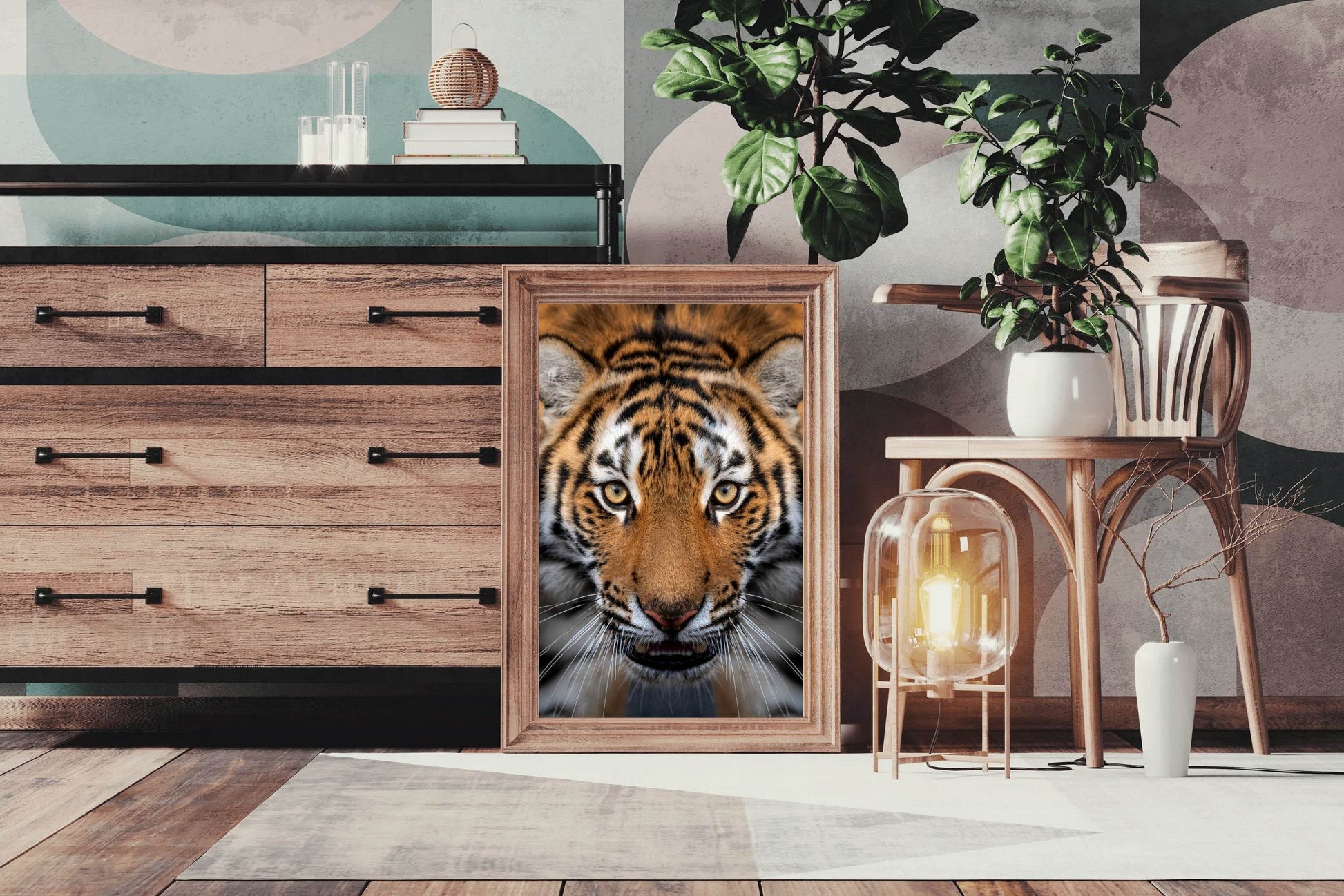Siberian Tiger Animal Wall Art - beink online art store