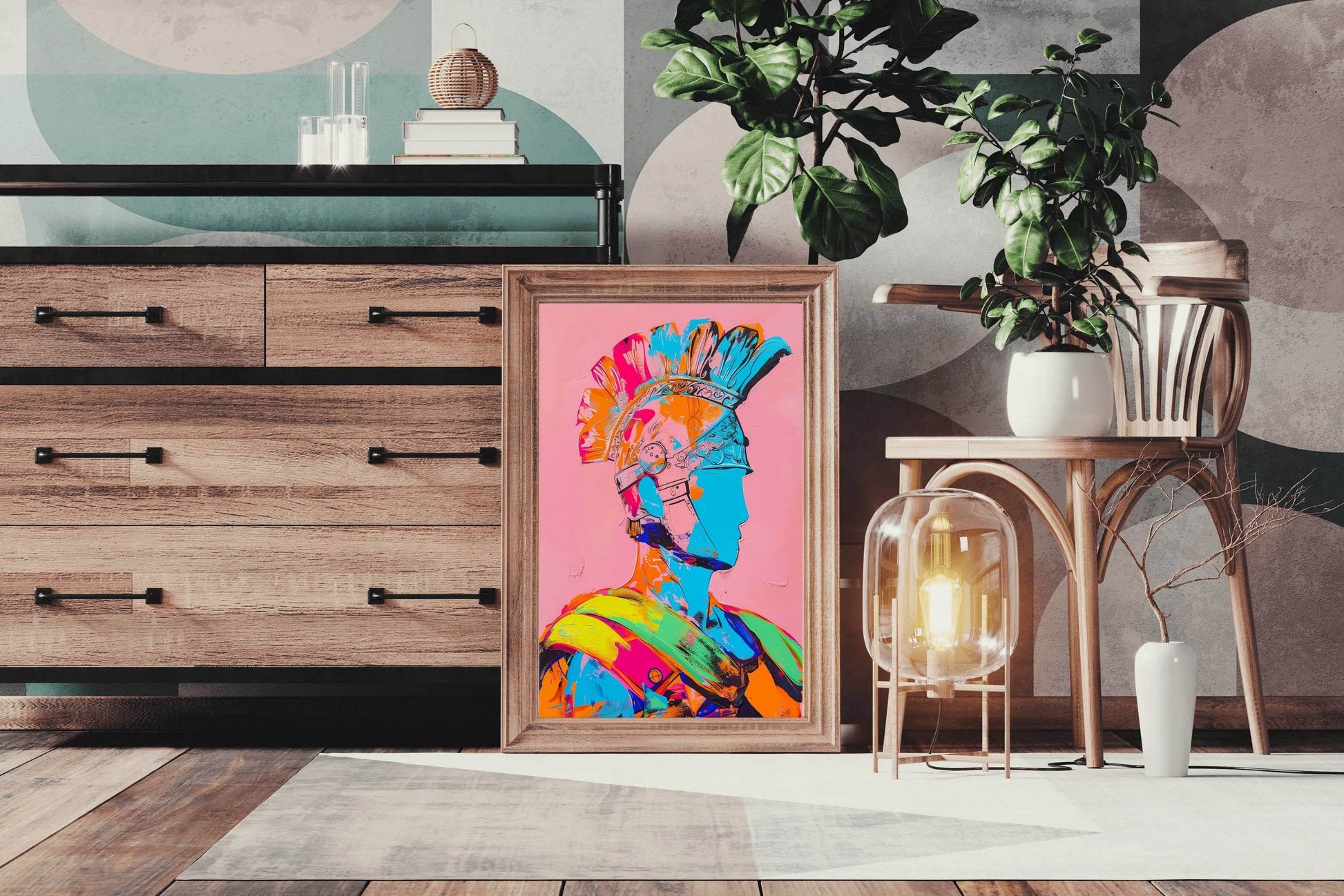 Roman Gladiator Paintings Wall Art - beink online art store