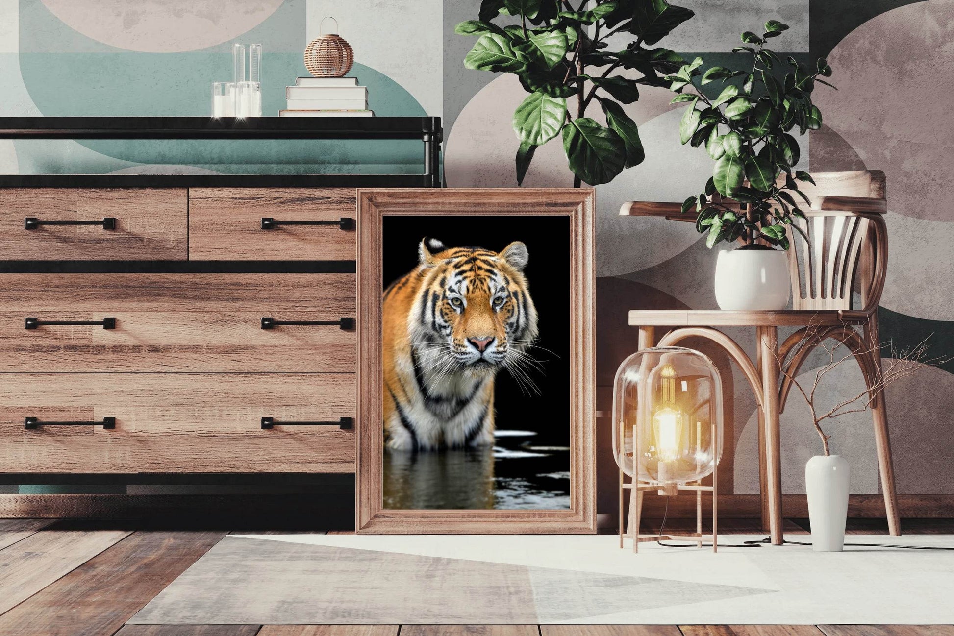 Siberian Tiger Animal Wall Art - beink online art store