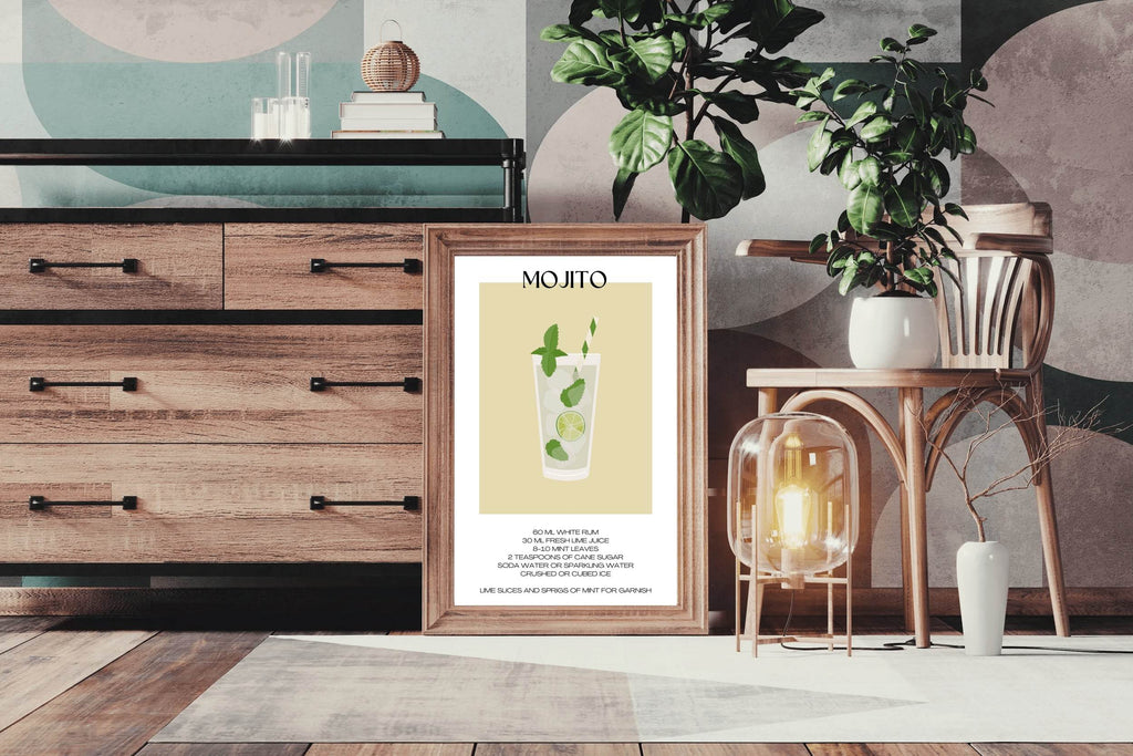 Mojito Drink Wall Art - beink online art store