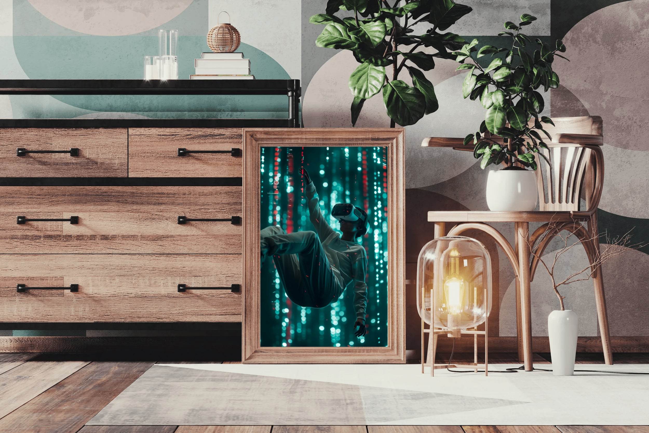 Matrix Virtual Reality Wall Art - beink online art store