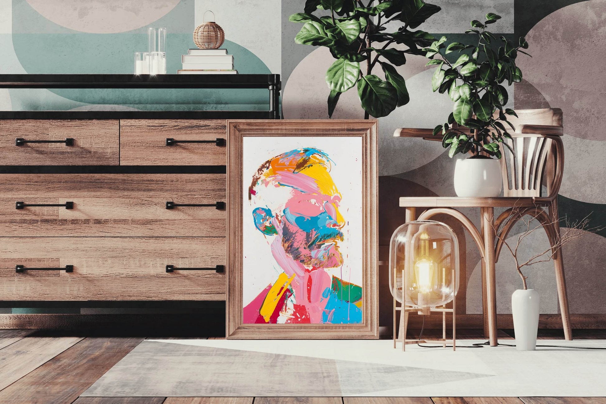 Acrylic Portrait Painting Wall Art - beink online art store