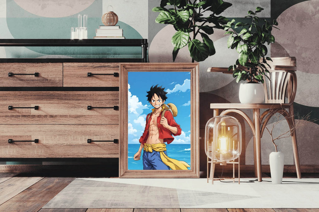 Monkey D. Luffy Anime Wall Art - beink online art store