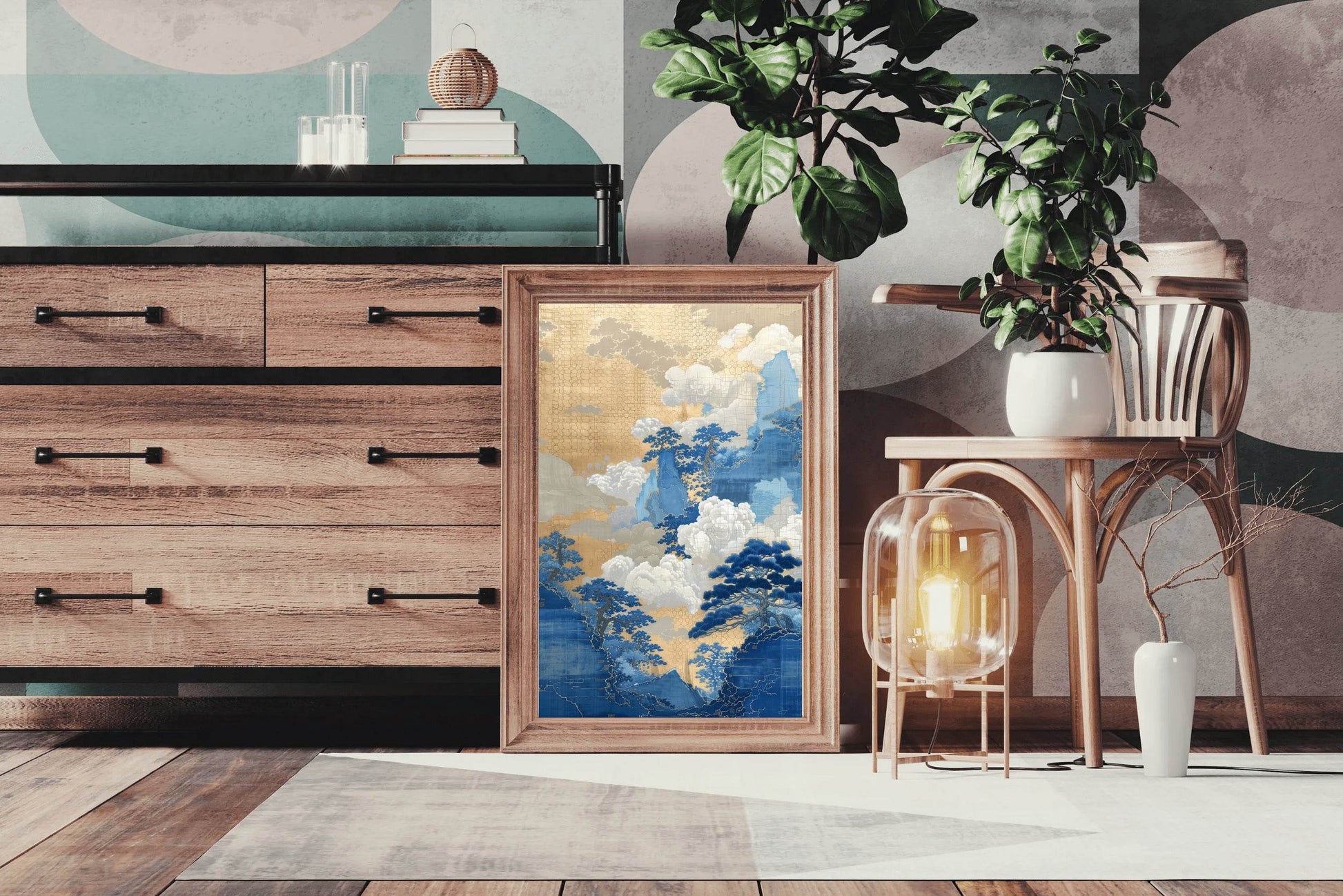 Bonsai Trees Painting Wall Art - beink online art store