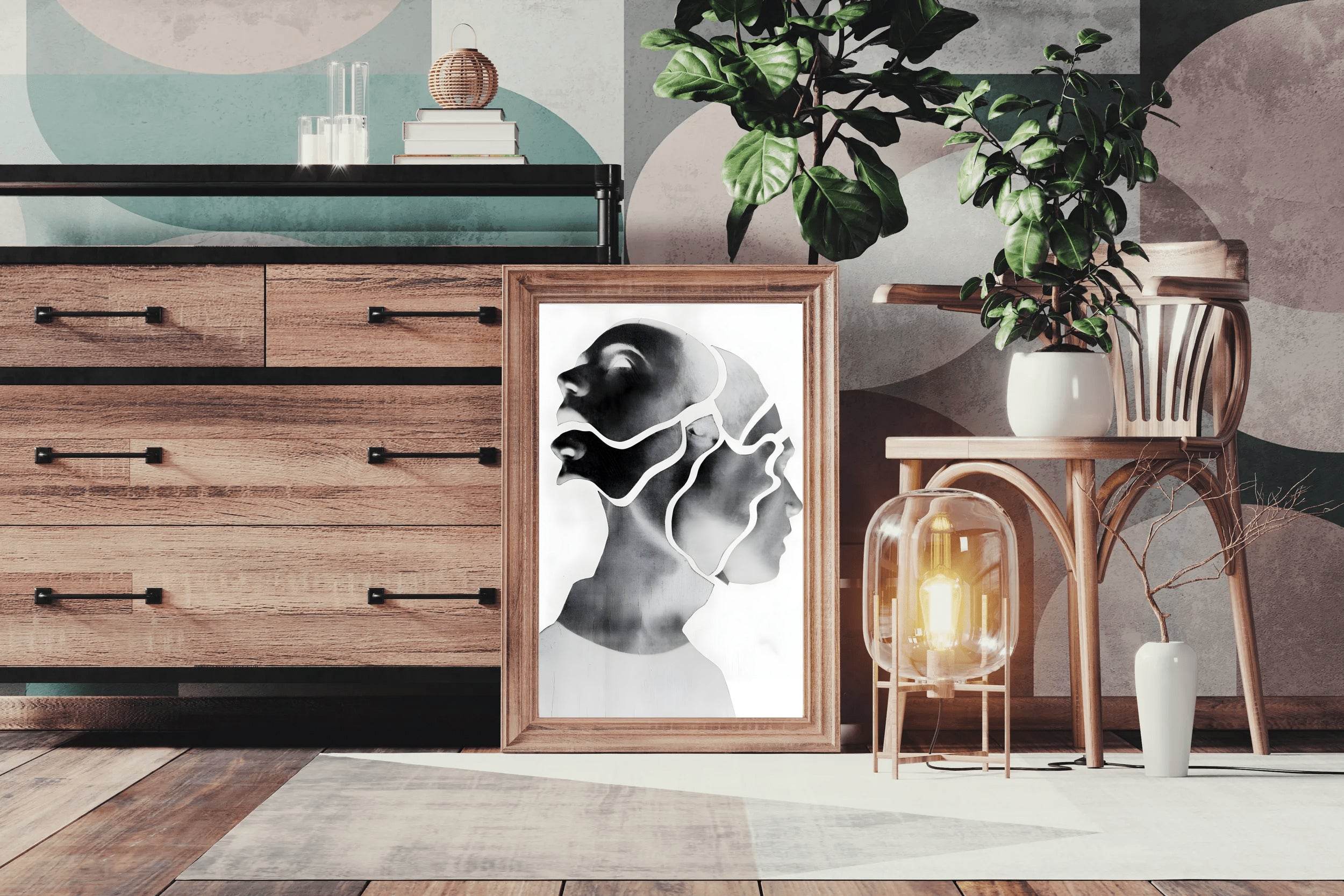 Fragmented Identity Modern Wall Art - beink online art store