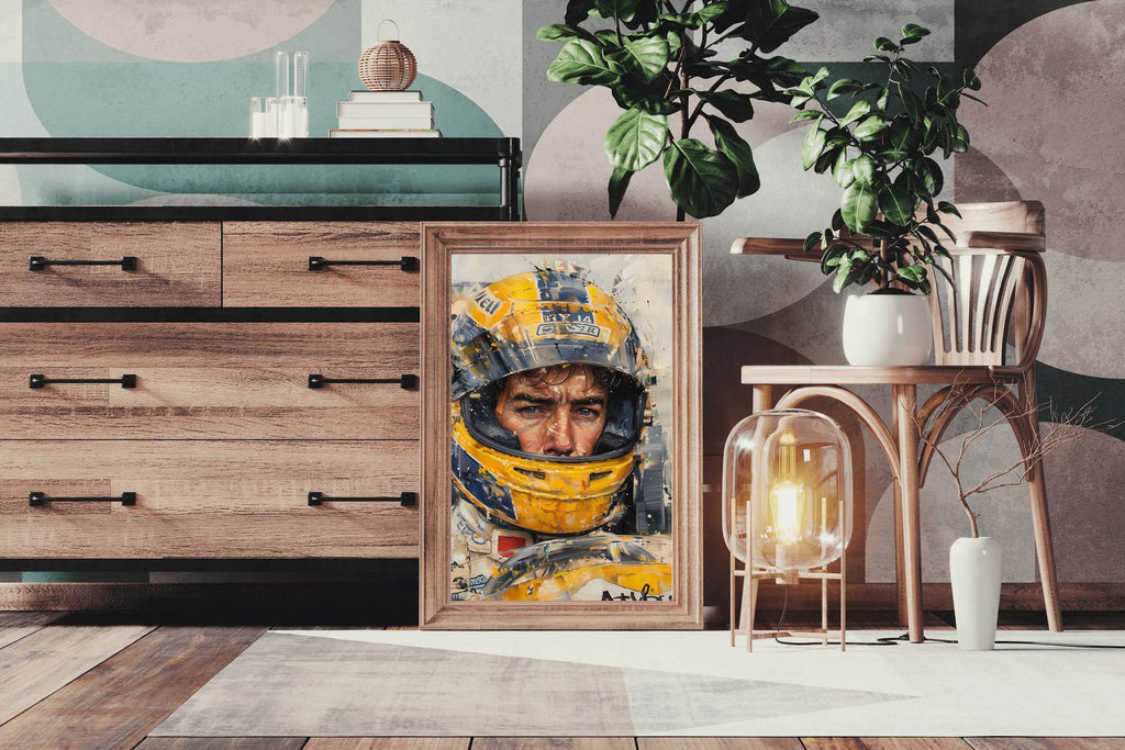 Casket Hat Yellow Wall Art - beink online art store