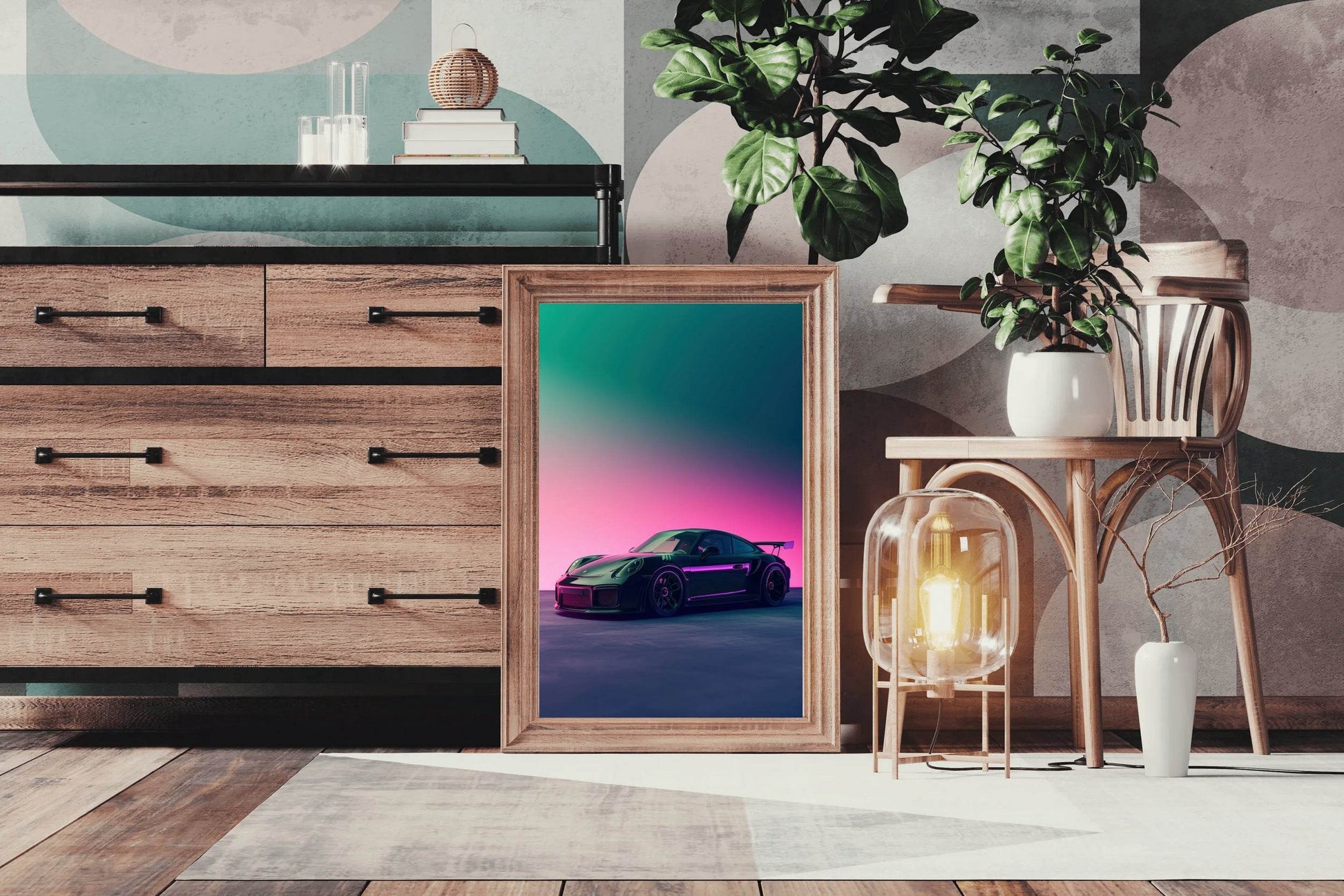 Optional Porsche911 Wall Art - beink online art store