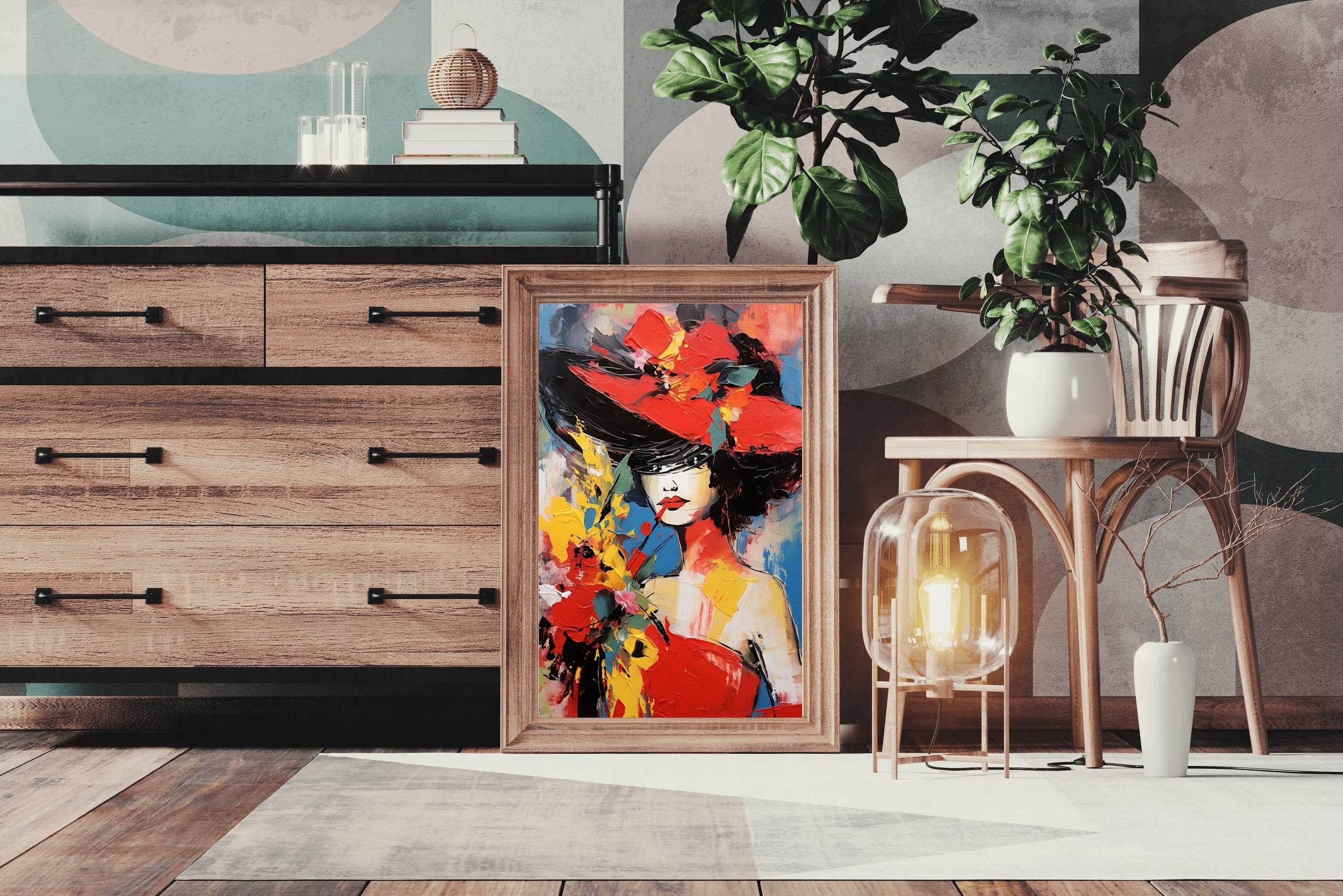 Flower Bride Painting - beink online art store