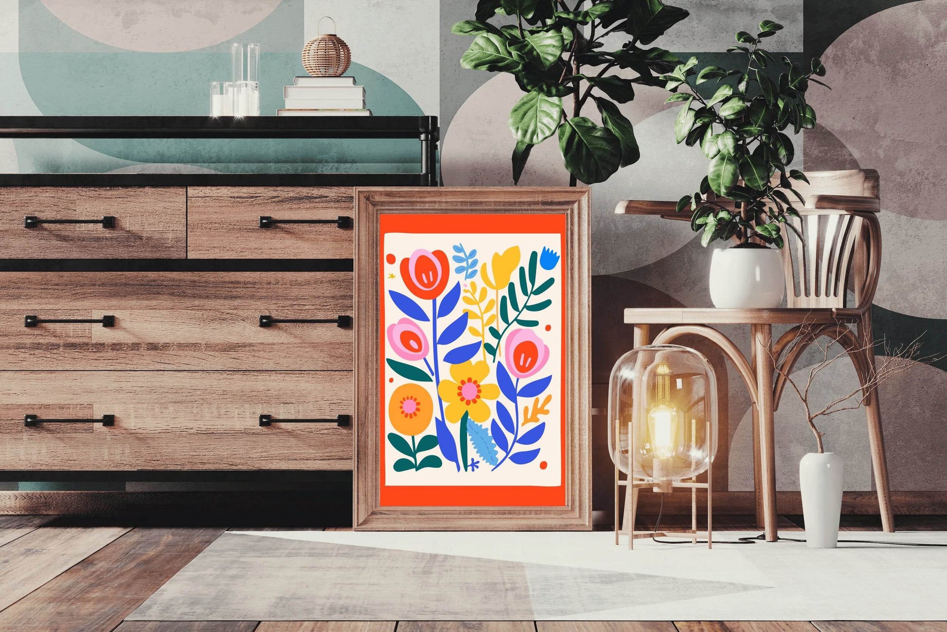 Watercolor Painting Of Tulips - beink online art store