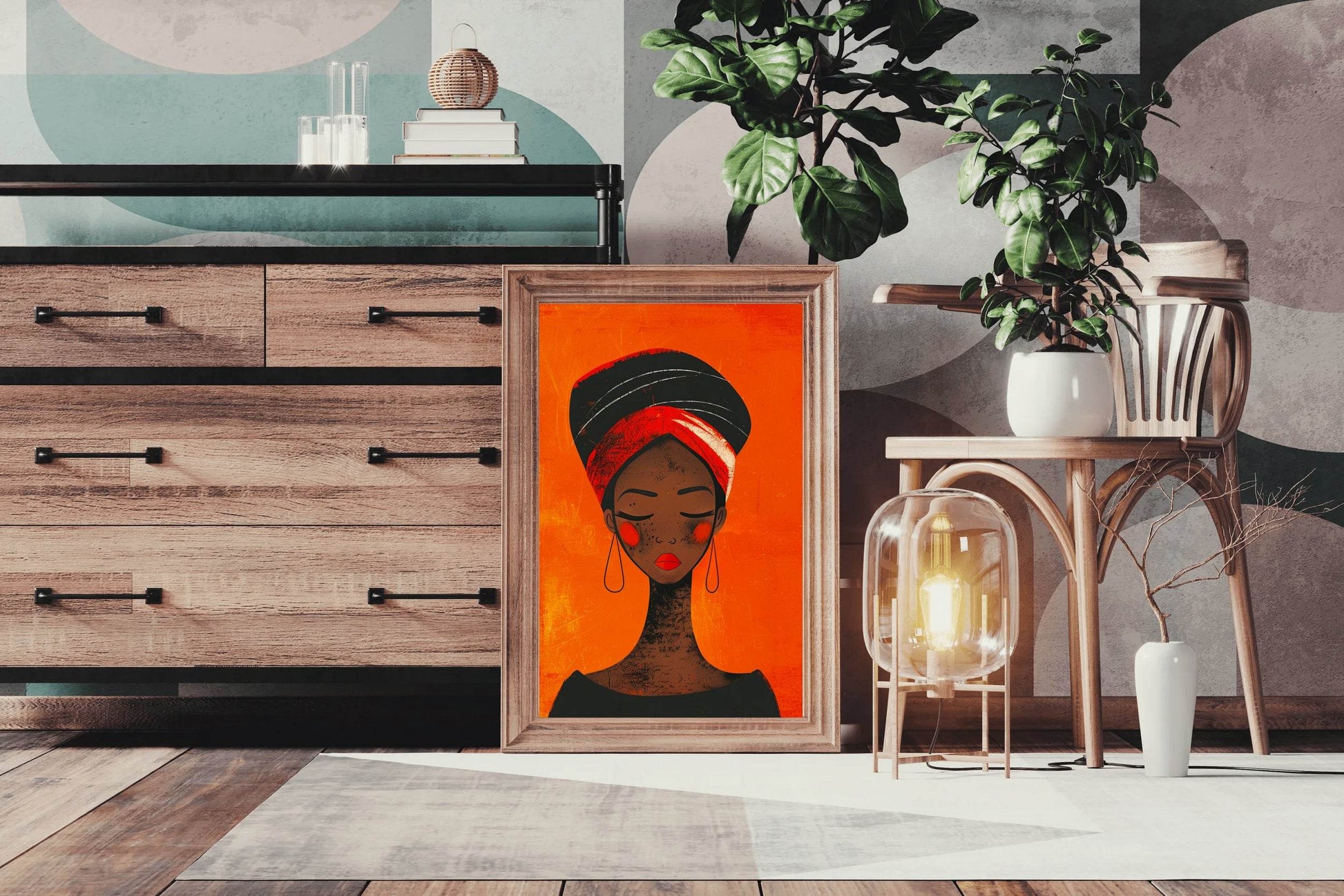 African Beauty Wall Art - beink online art store