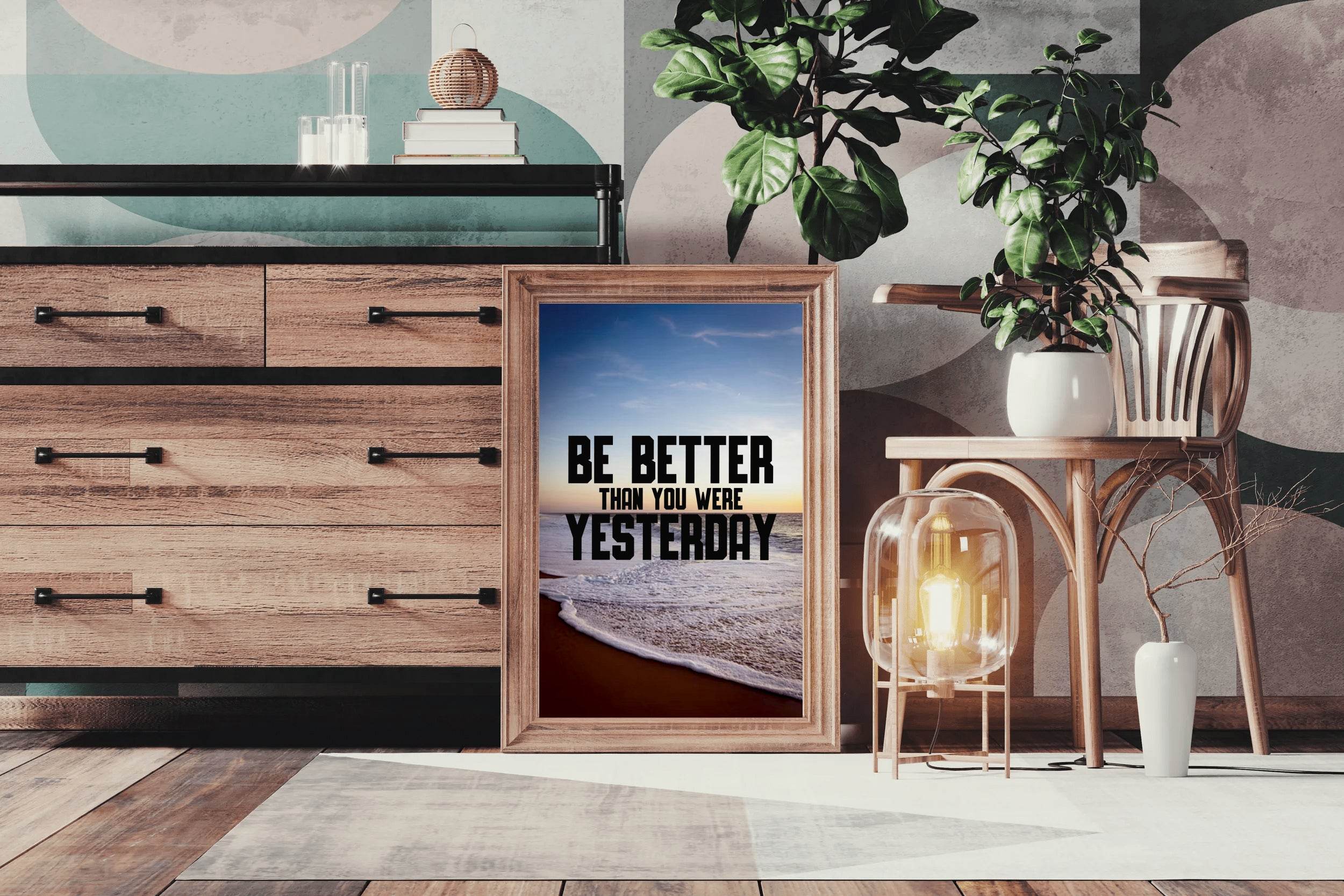 Be Better Motivational Wall Art - beink online art store